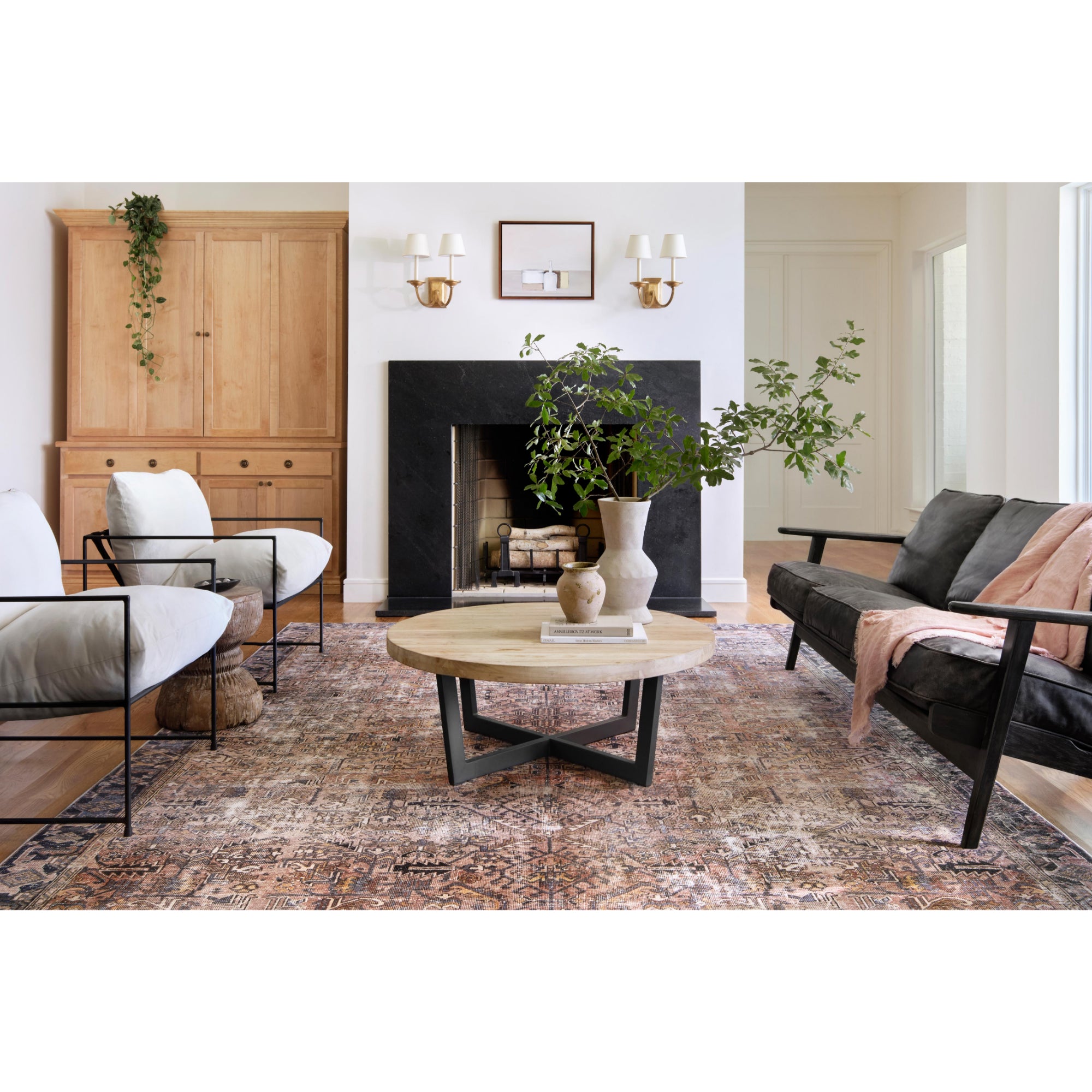 Chris Loves Julia x Loloi Jules Terracotta/Multi Rug