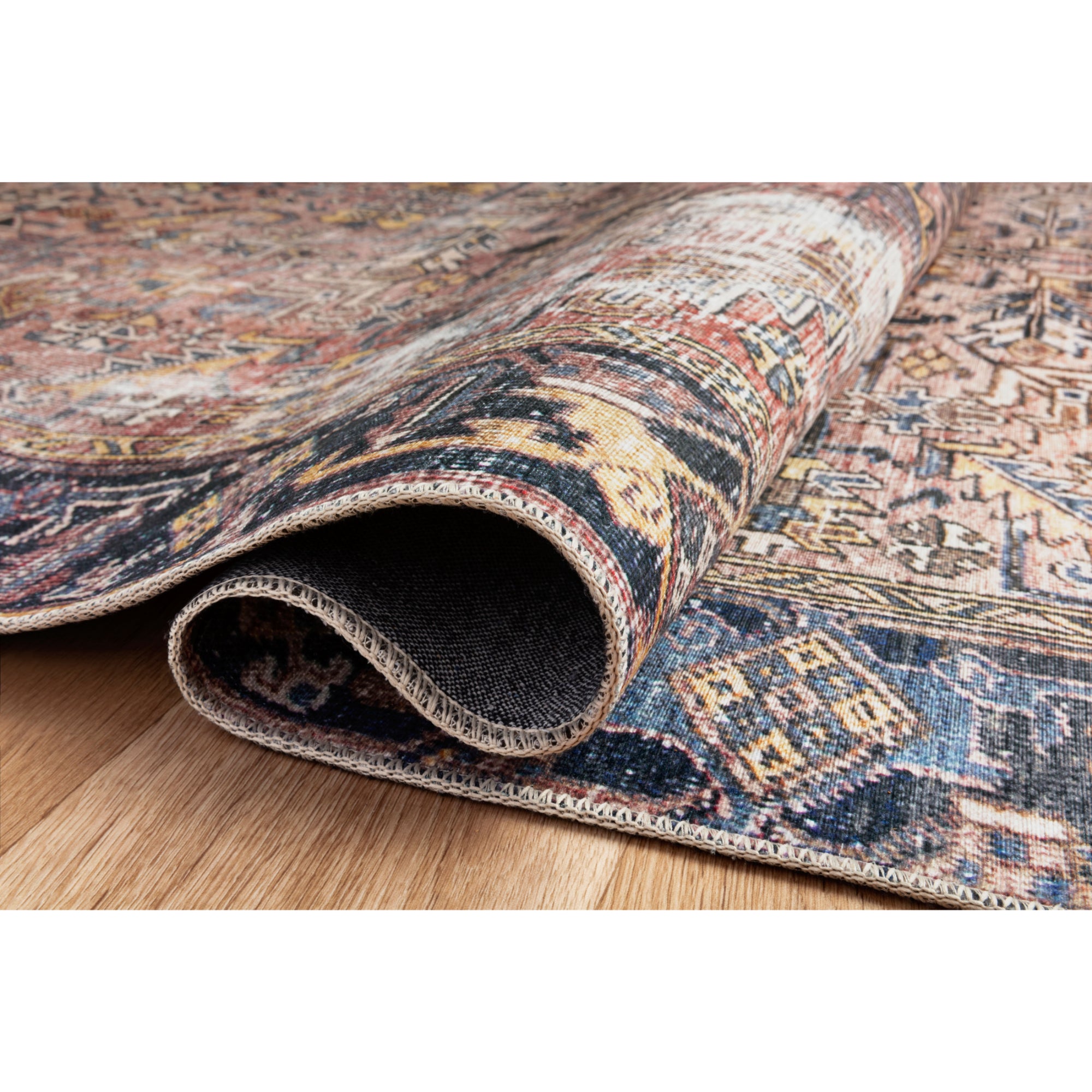 Chris Loves Julia x Loloi Jules Terracotta/Multi Rug