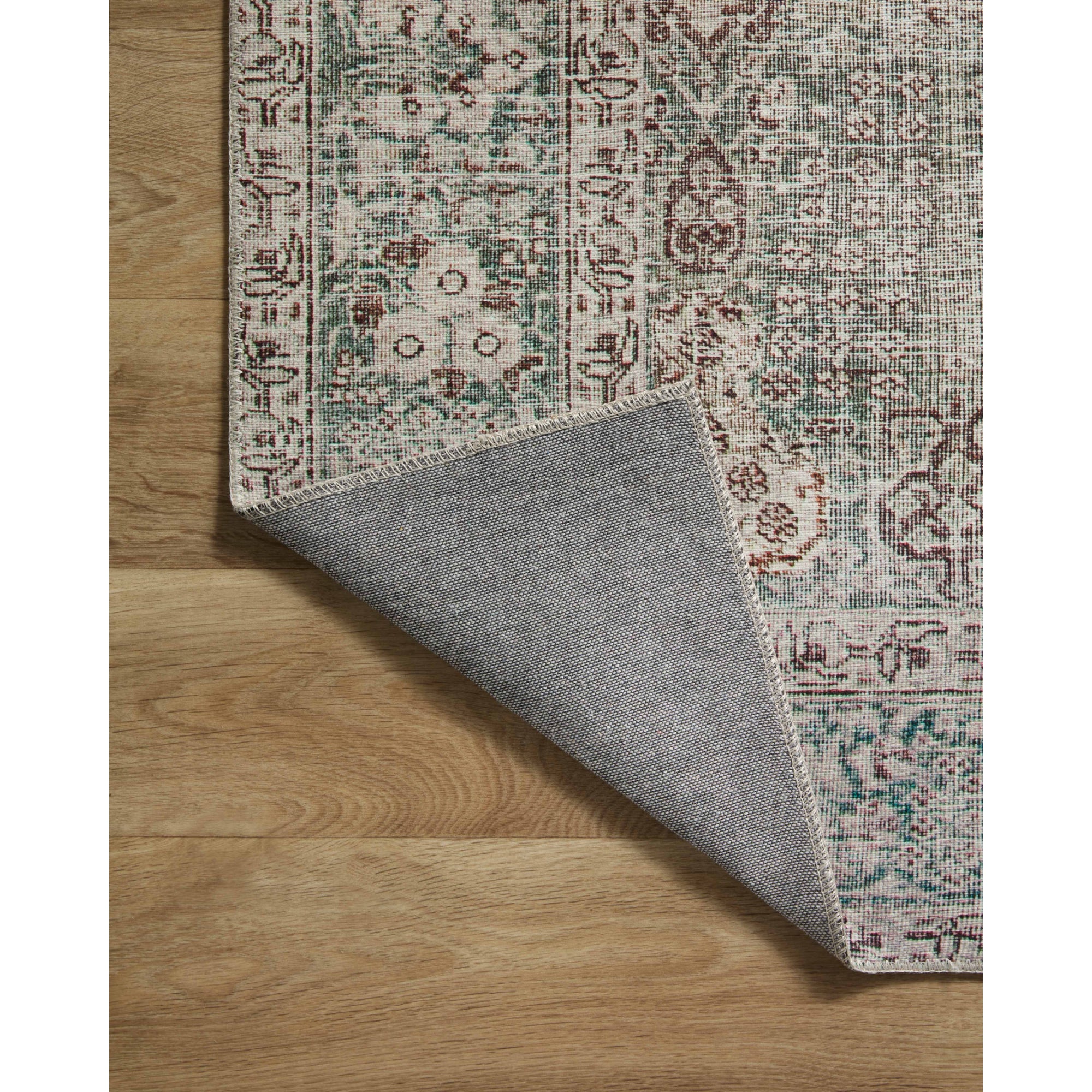 Chris Loves Julia x Loloi Jules Emerald/Antique Ivory Rug