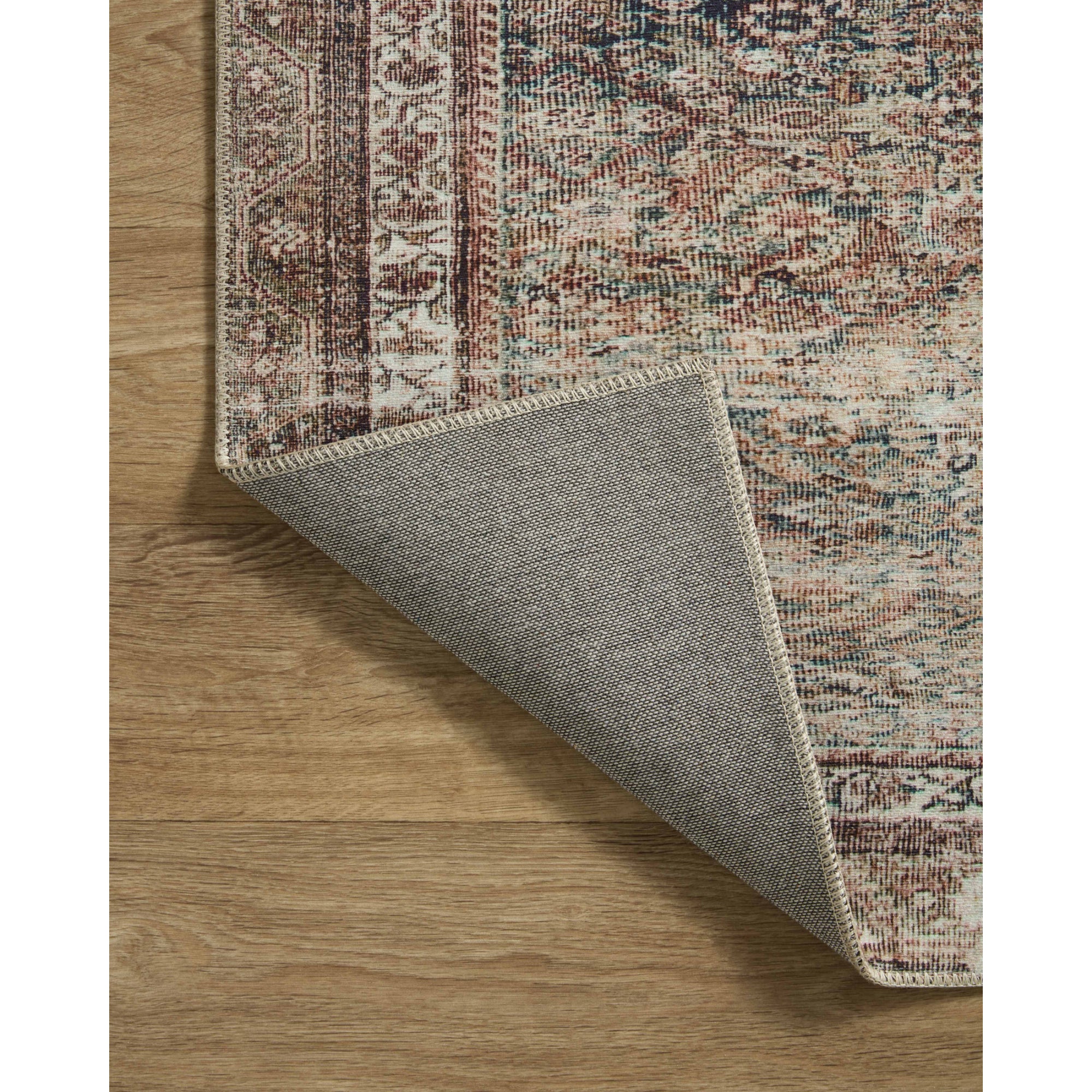 Chris Loves Julia x Loloi Jules Ink/Terracotta Rug