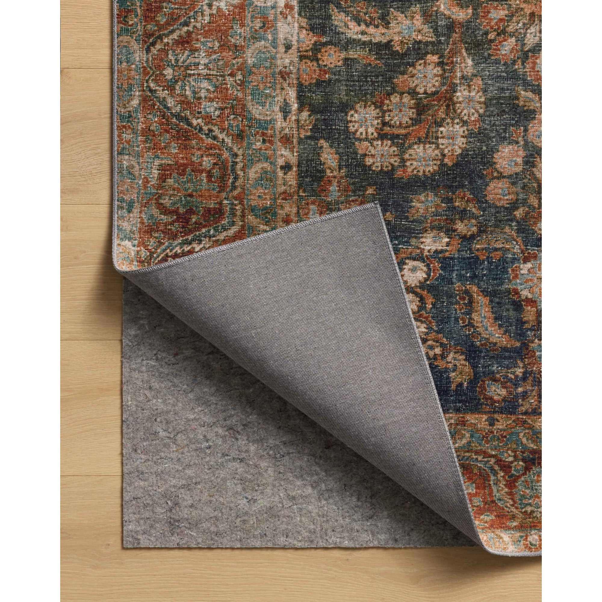 Chris Loves Julia x Loloi Jules Ocean/Spice Rug