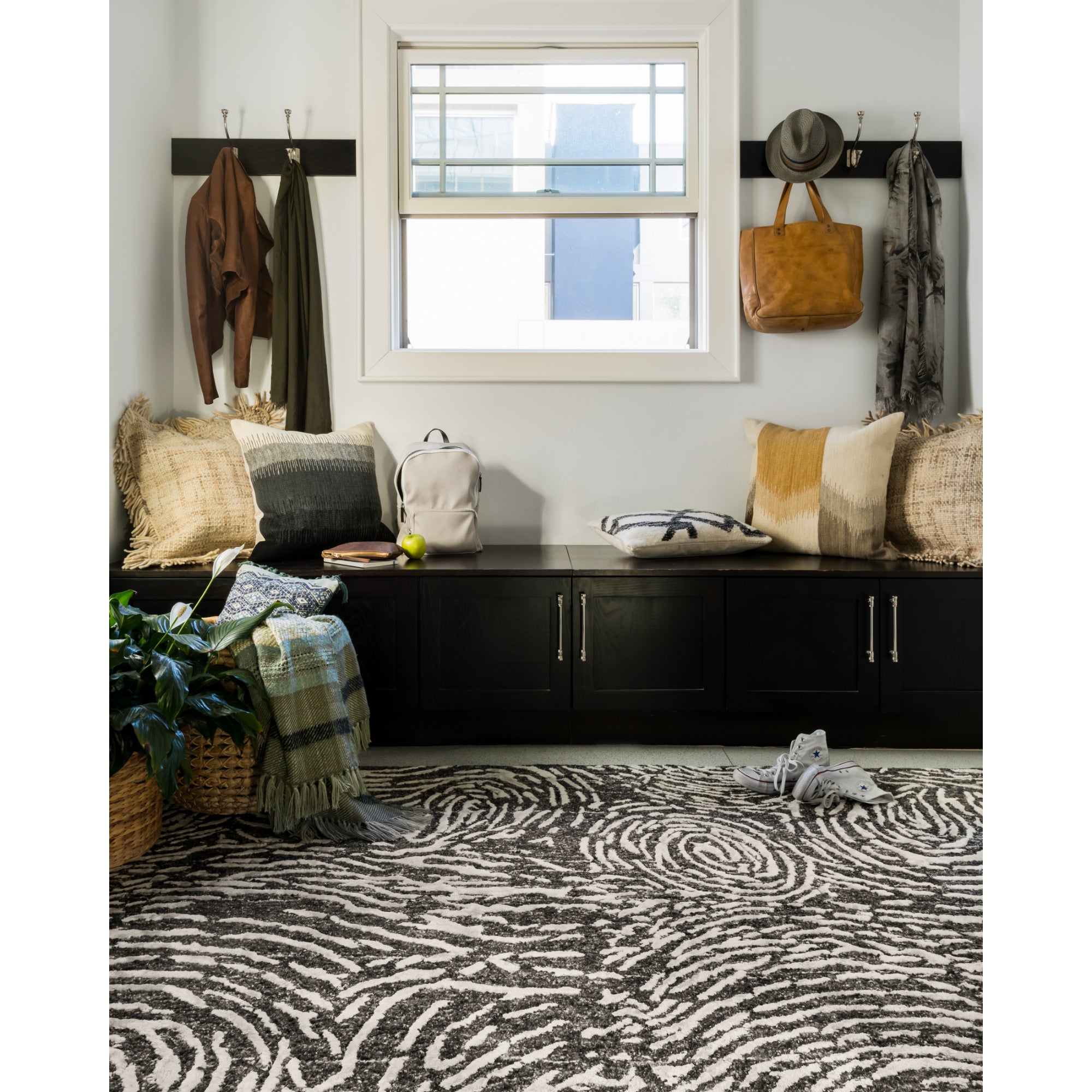 Loloi Juneau Charcoal/Silver Rug