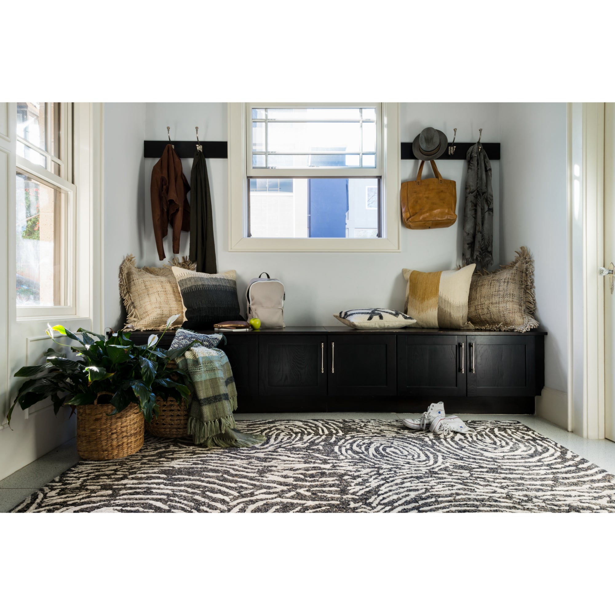 Loloi Juneau Charcoal/Silver Rug