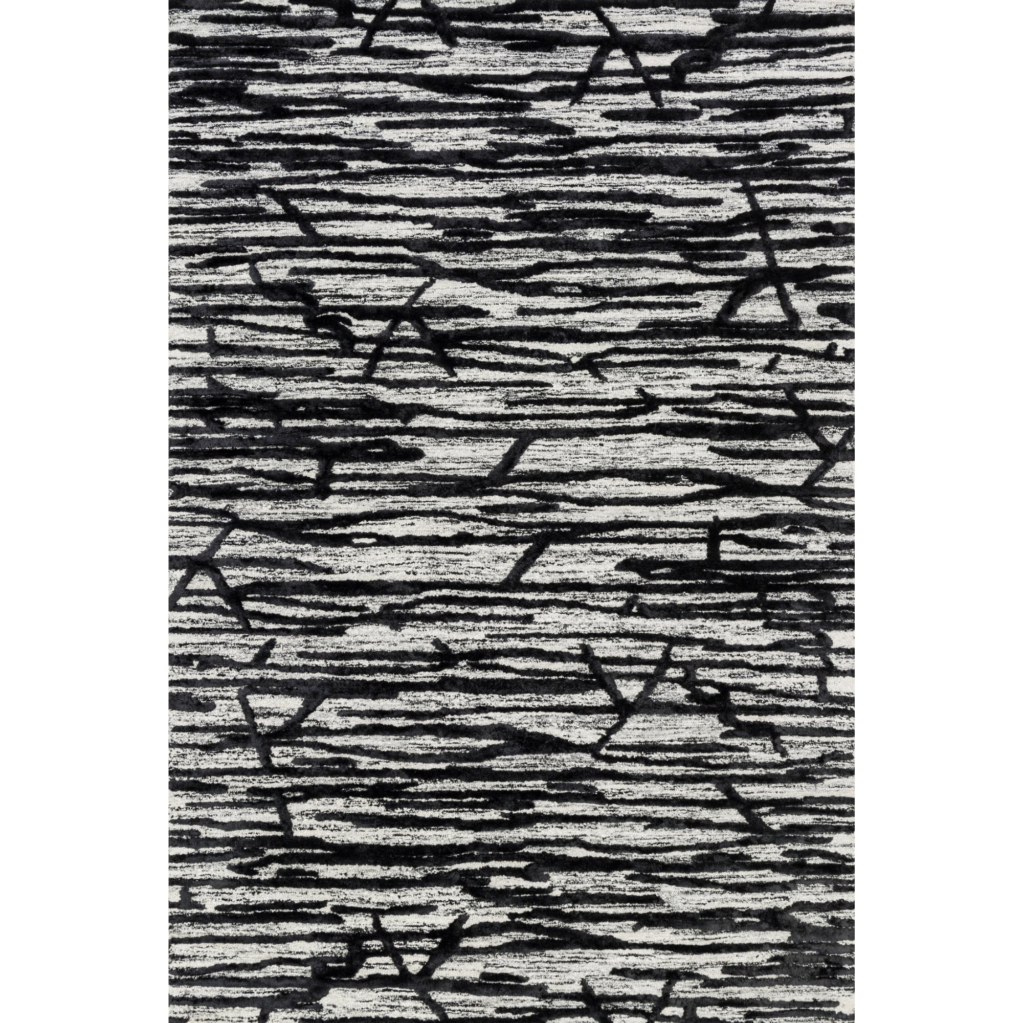 Loloi Juneau Ivory/Black Rug