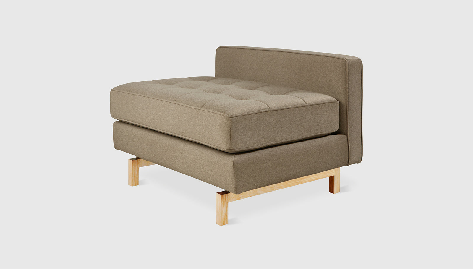 Jane 2 Lounge Merino Mocha / Natural AshSofa Gus*  Merino Mocha Natural Ash  Four Hands, Mid Century Modern Furniture, Old Bones Furniture Company, Old Bones Co, Modern Mid Century, Designer Furniture, https://www.oldbonesco.com/
