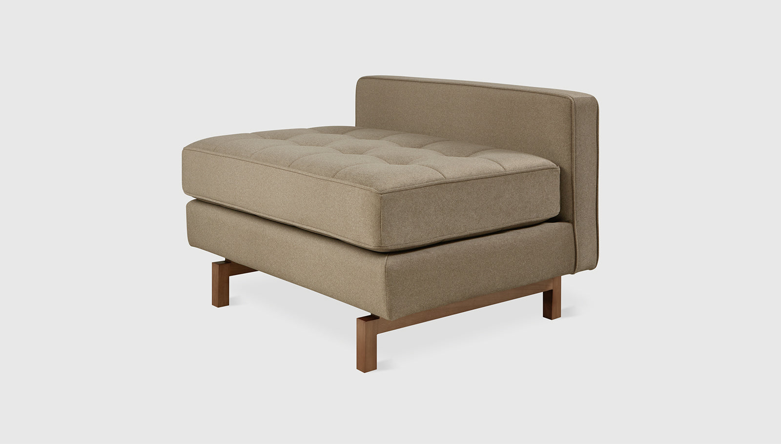 Jane 2 Lounge Merino Mocha / WalnutSofa Gus*  Merino Mocha Walnut  Four Hands, Mid Century Modern Furniture, Old Bones Furniture Company, Old Bones Co, Modern Mid Century, Designer Furniture, https://www.oldbonesco.com/