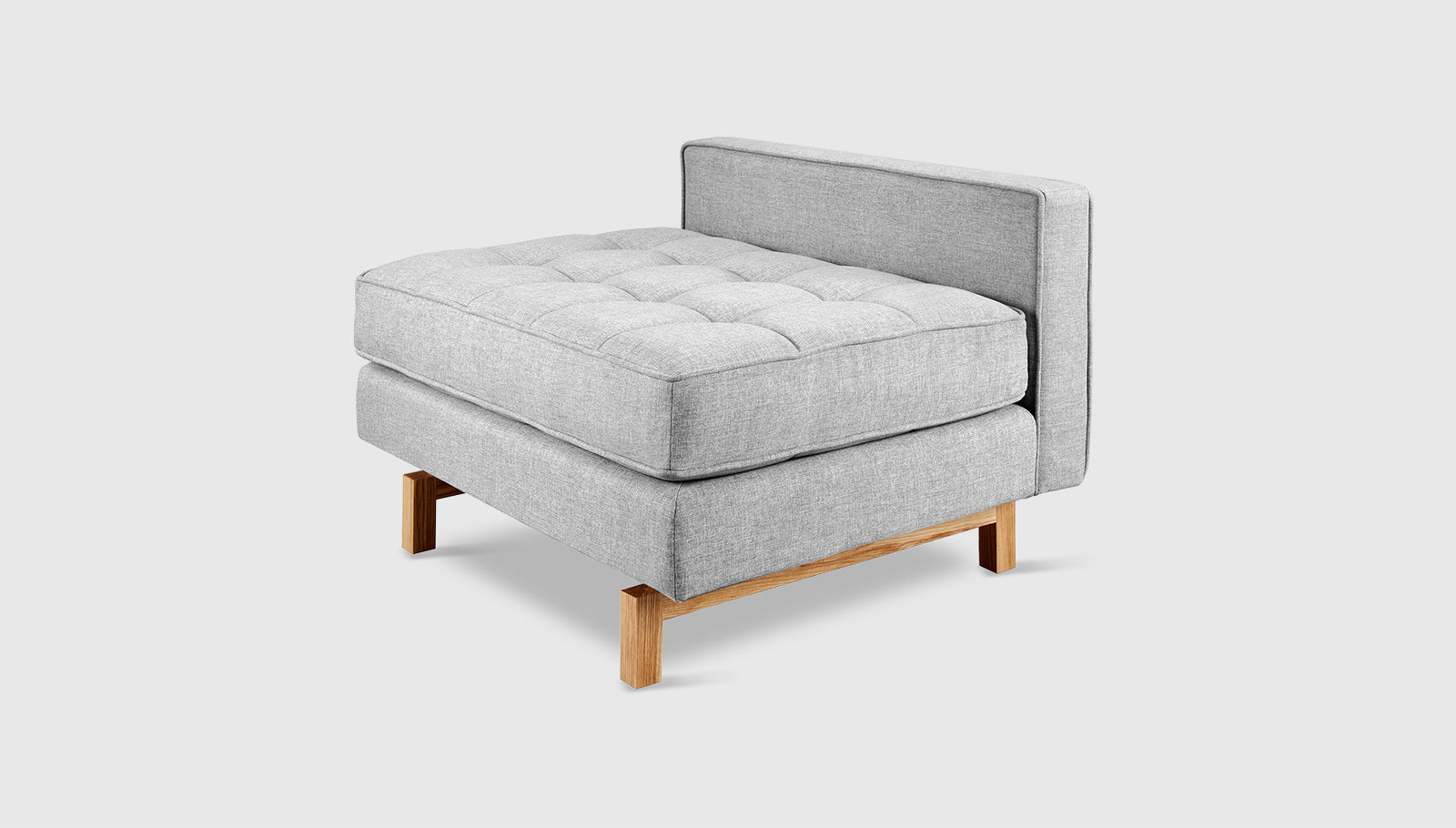 Jane 2 Lounge Bayview Silver / Natural AshSofa Gus*  Bayview Silver Natural Ash  Four Hands, Mid Century Modern Furniture, Old Bones Furniture Company, Old Bones Co, Modern Mid Century, Designer Furniture, https://www.oldbonesco.com/