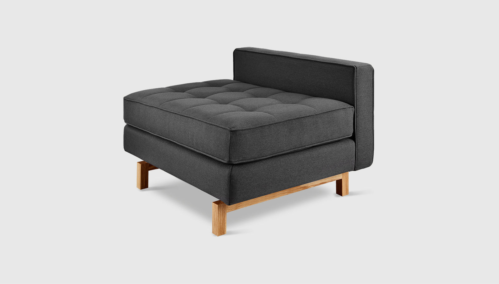 Jane 2 Lounge Urban Tweed Ink / Natural AshSofa Gus*  Urban Tweed Ink Natural Ash  Four Hands, Mid Century Modern Furniture, Old Bones Furniture Company, Old Bones Co, Modern Mid Century, Designer Furniture, https://www.oldbonesco.com/