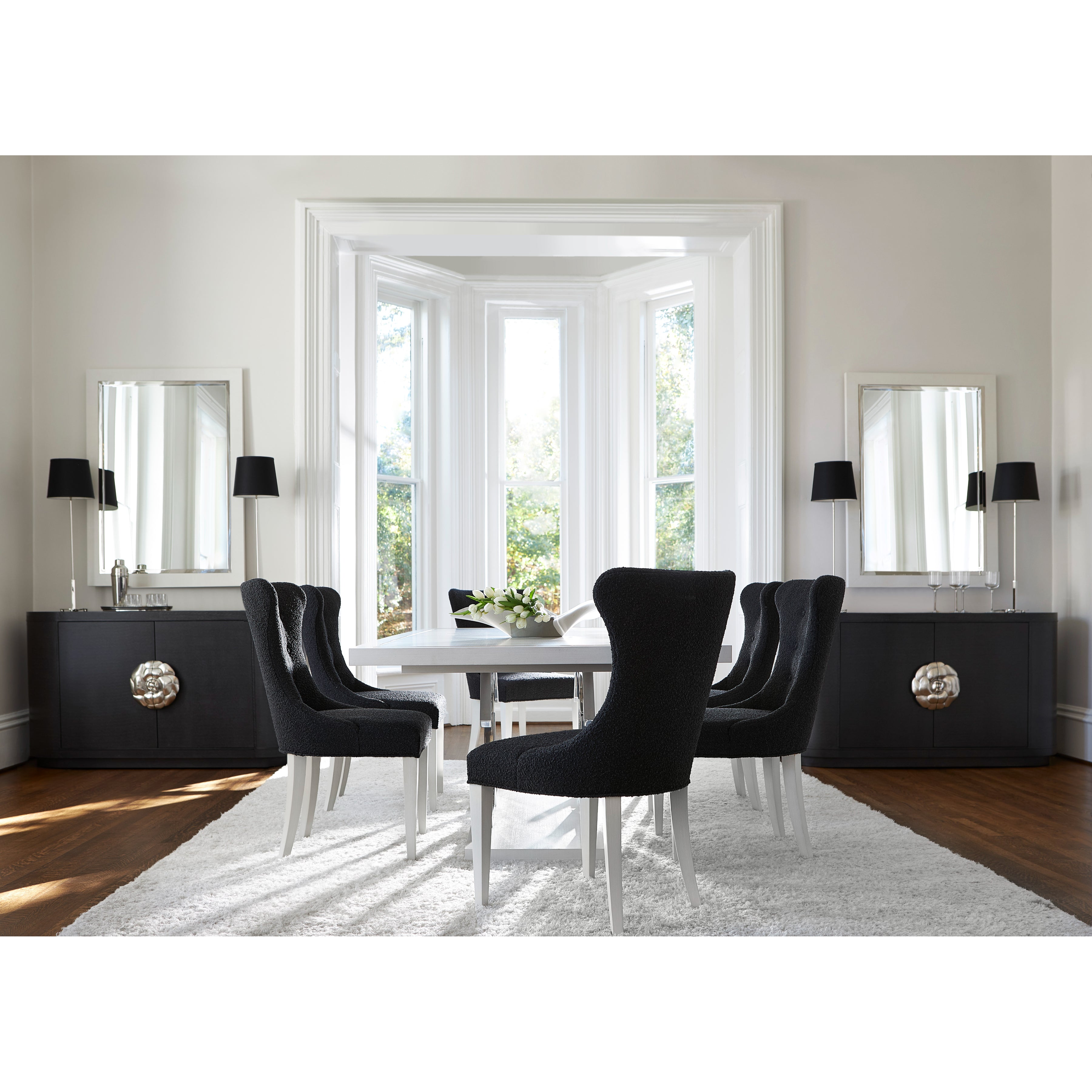 Silhouette Rectangular Dining Table by Bernhardt