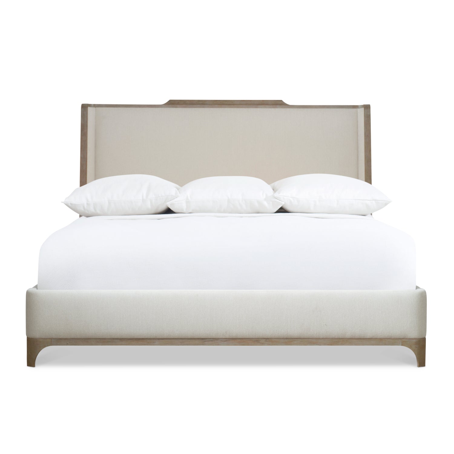 Albion Upholstered Shelter Bed by Bernhardt