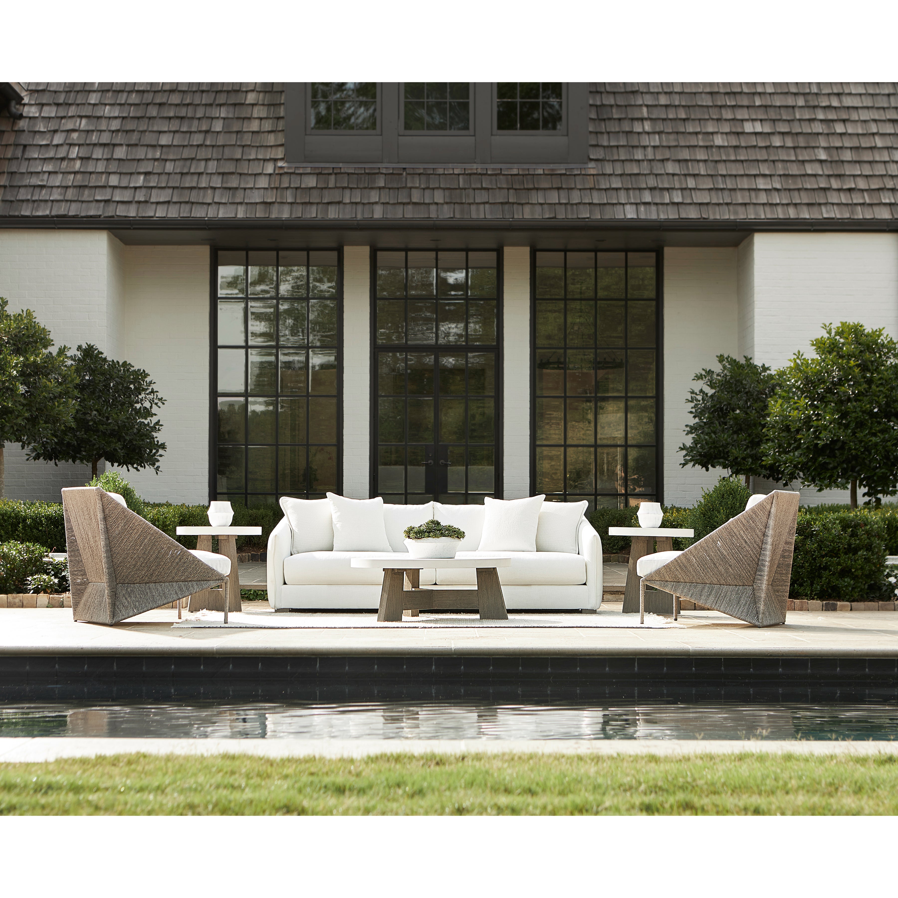 Rochelle Outdoor Side Table by Bernhardt