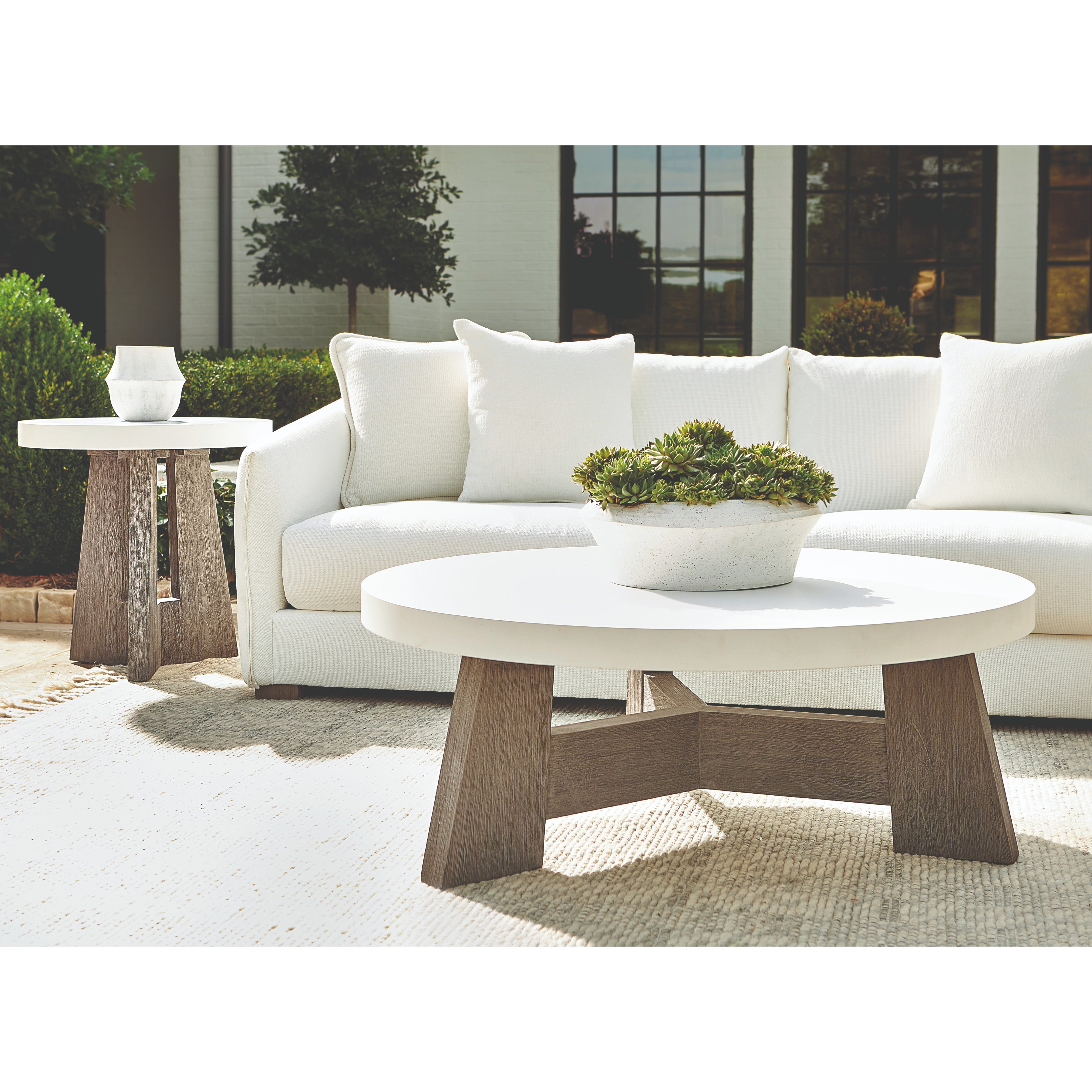 Rochelle Outdoor Side Table by Bernhardt