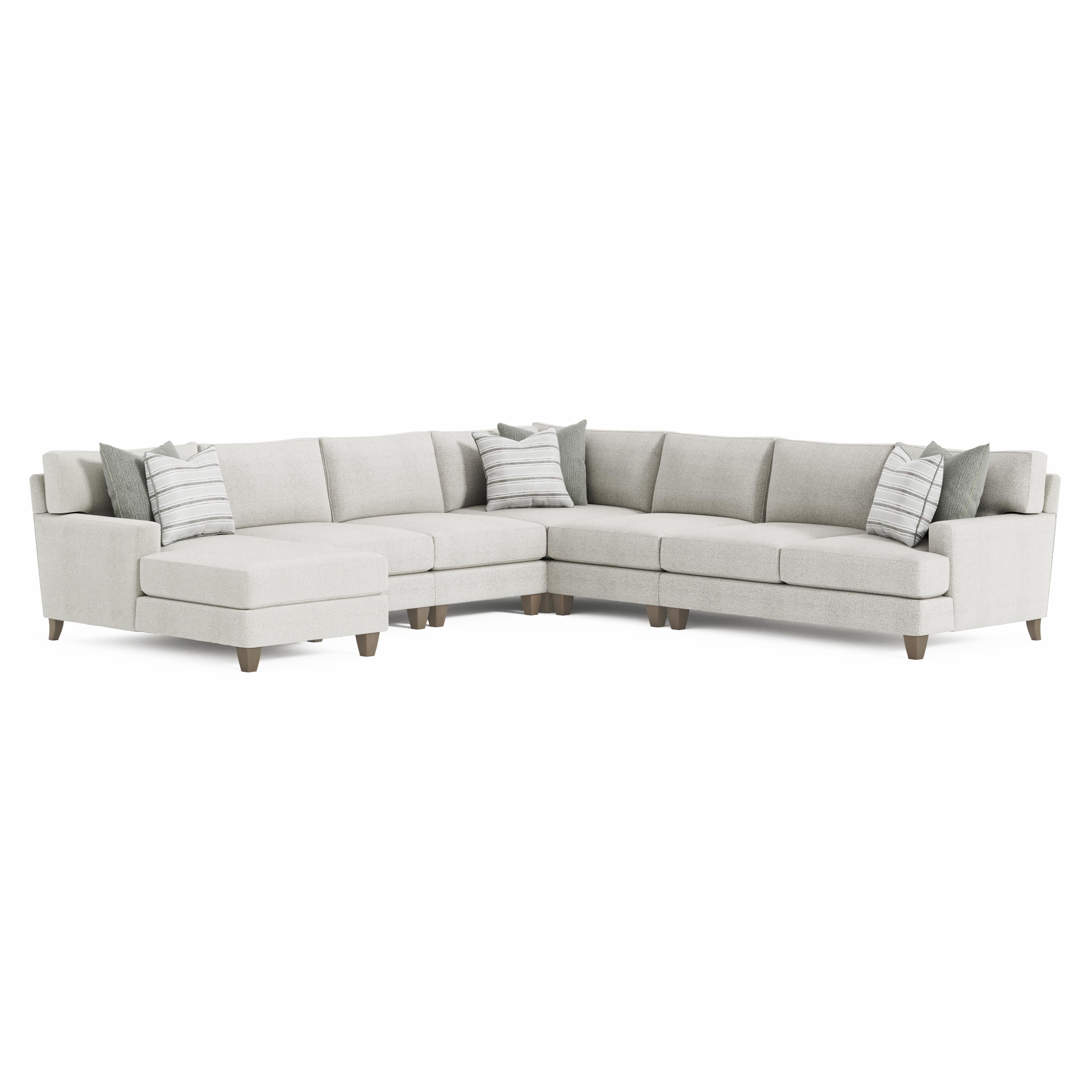 Mila 6-Piece Fabric Sectional by Bernhardt