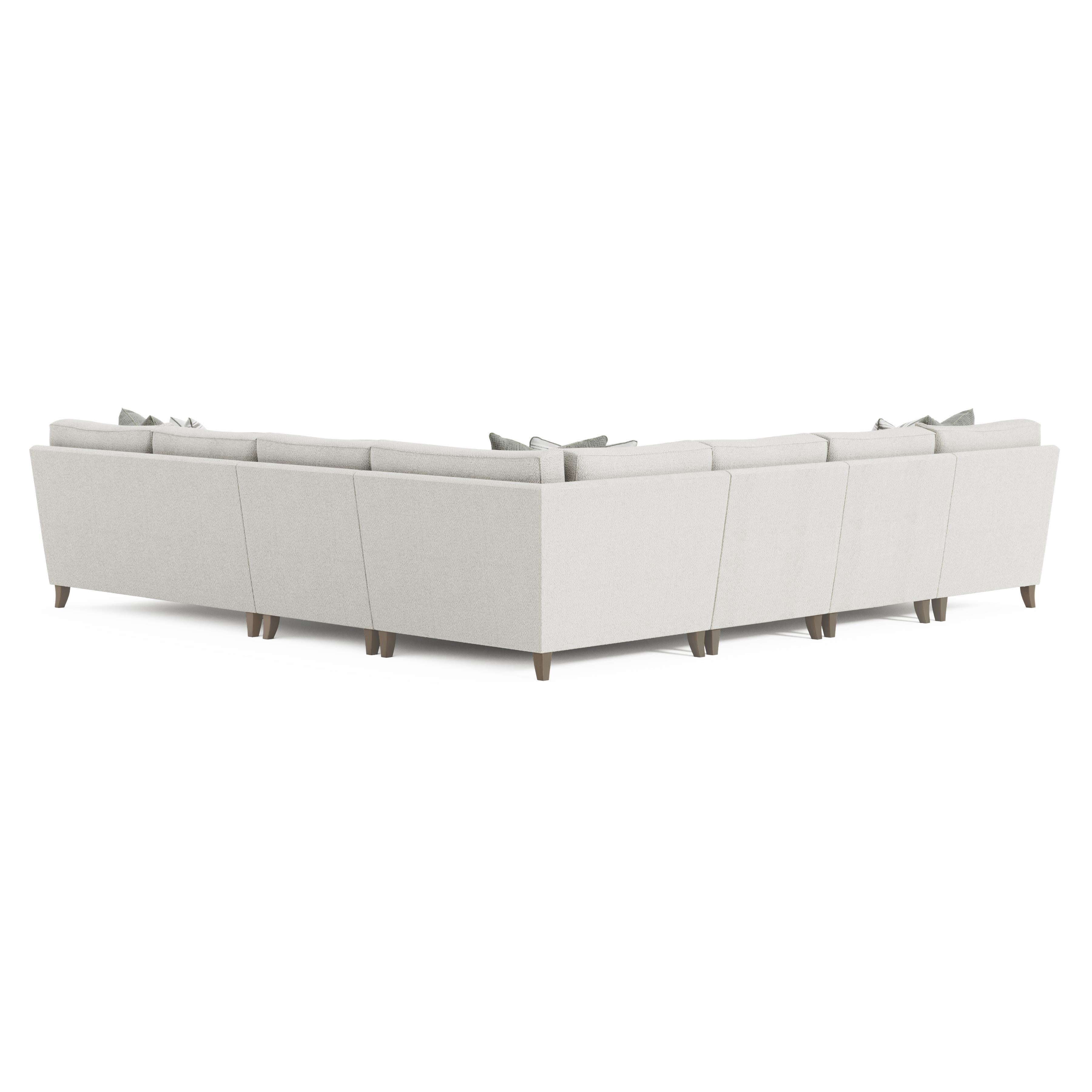 Mila 6-Piece Fabric Sectional by Bernhardt