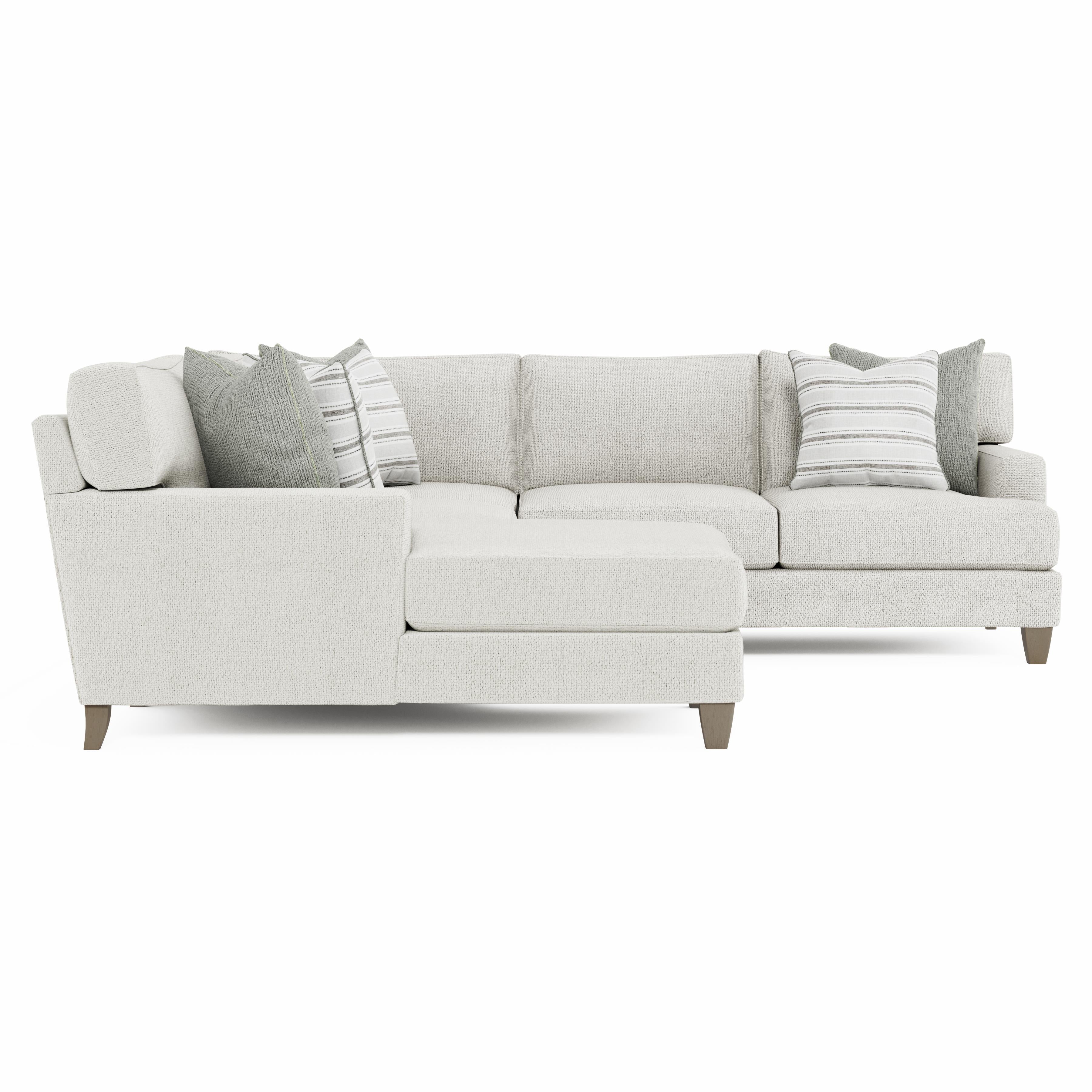 Mila 4-Piece Fabric Sectional by Bernhardt
