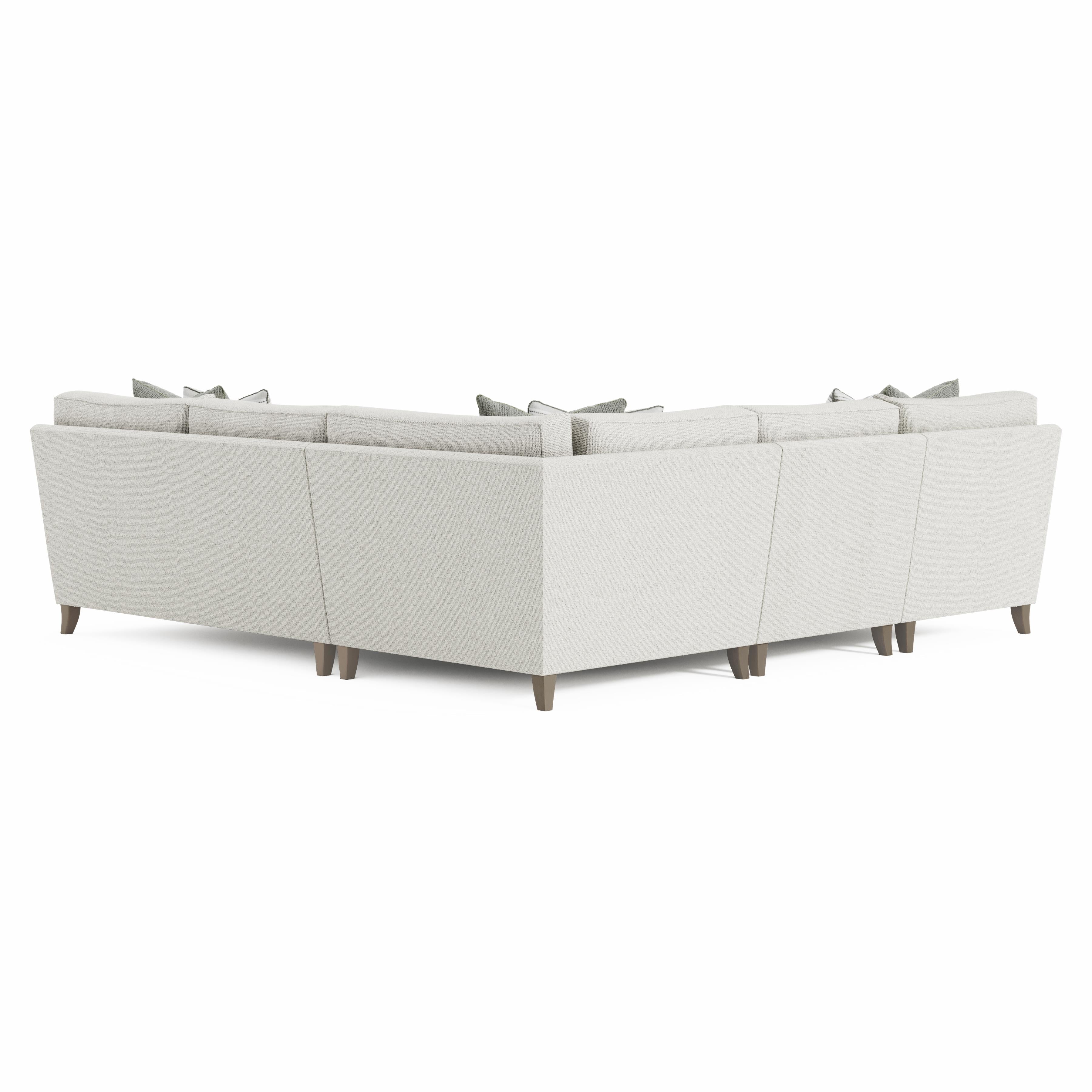 Mila 4-Piece Fabric Sectional by Bernhardt