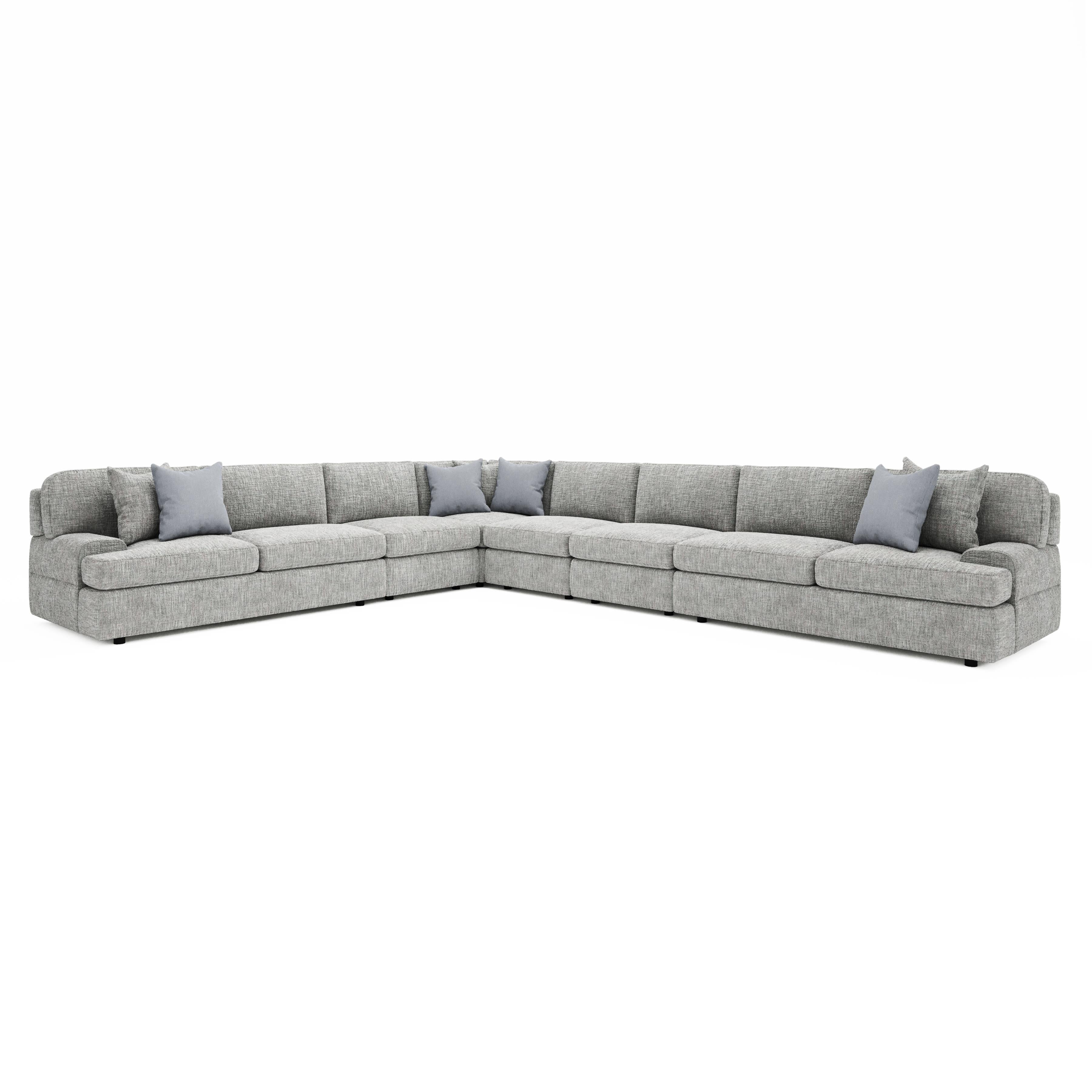Serena Fabric 6-Piece Sectional by Bernhardt