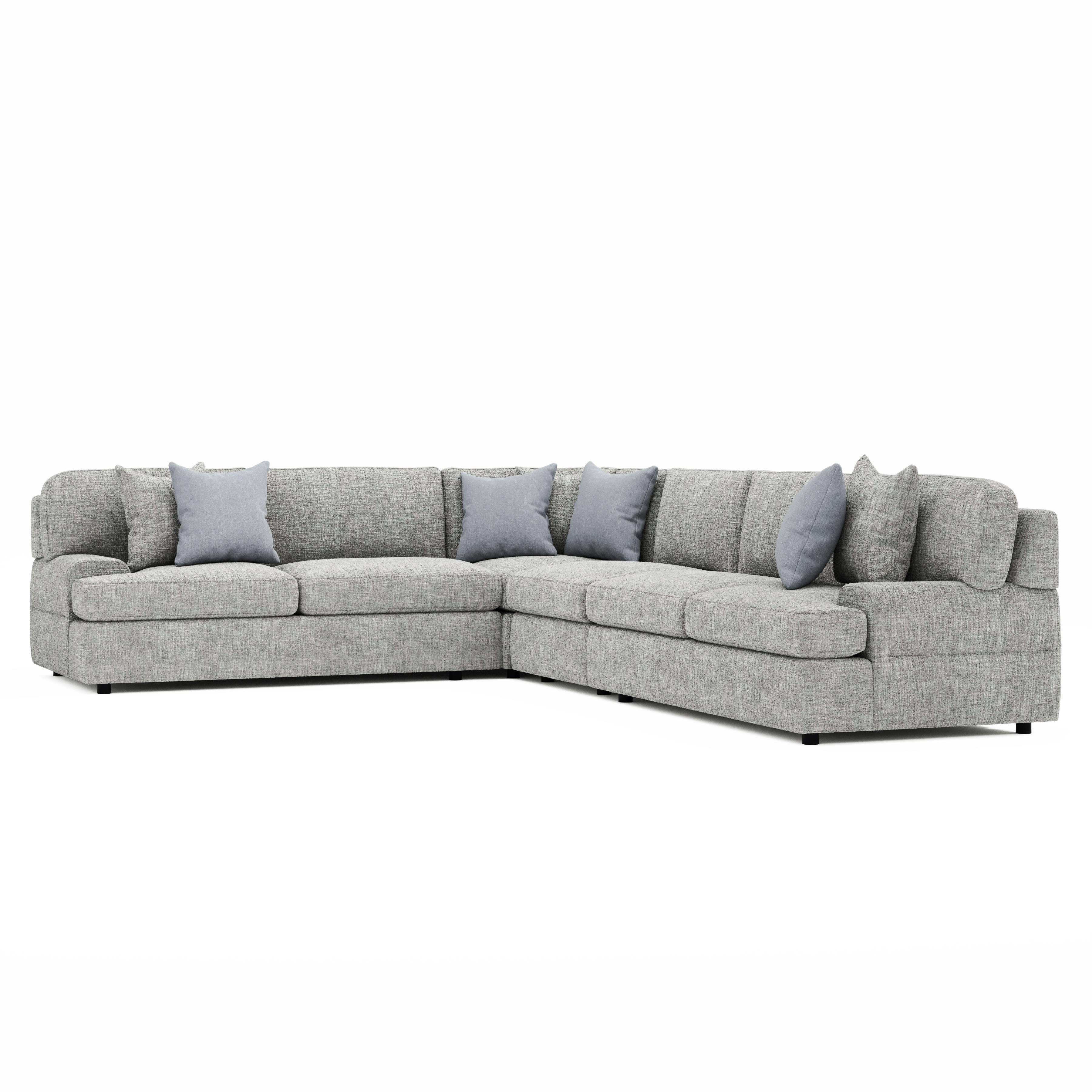 Serena Fabric 4-Piece Sectional by Bernhardt