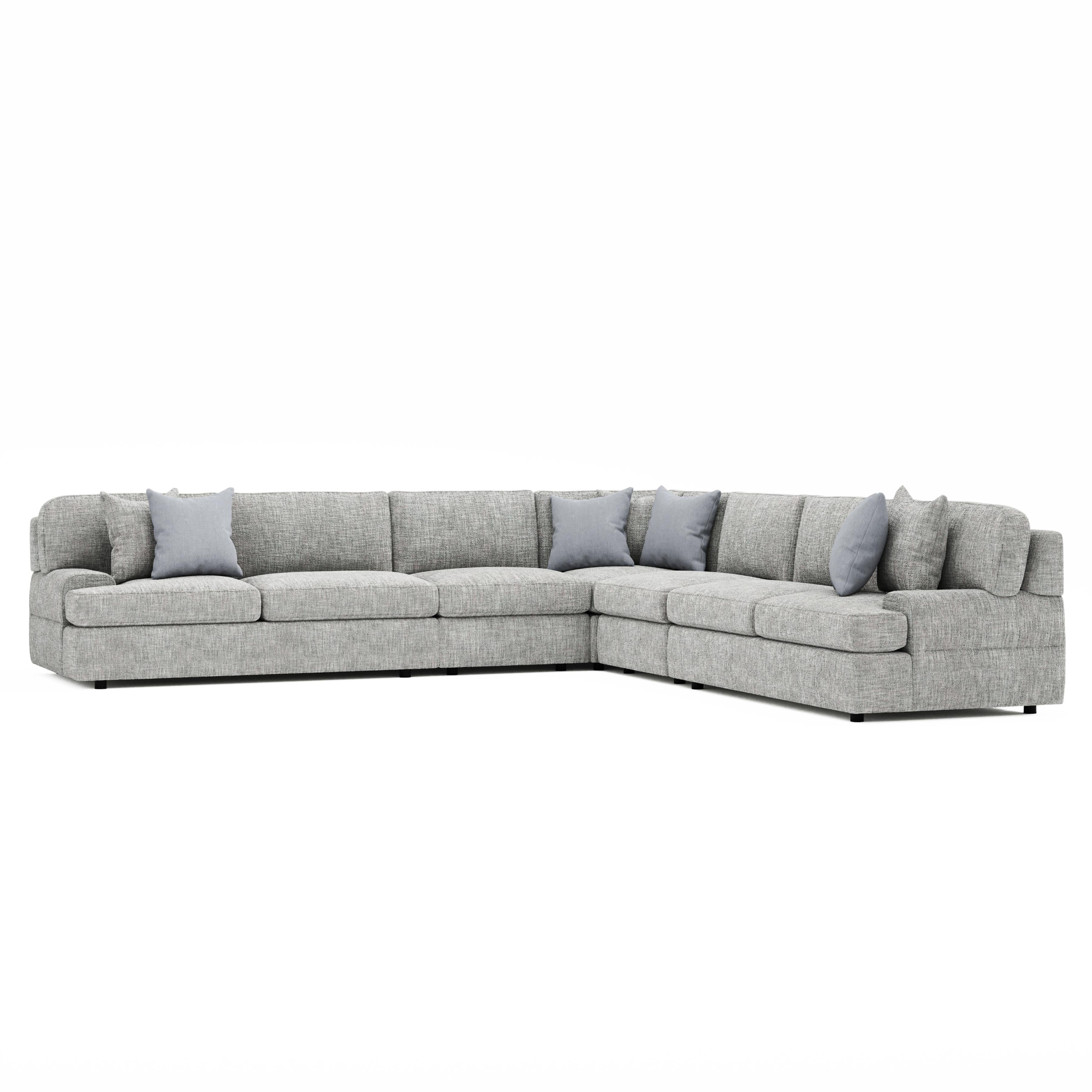 Serena Fabric 5-Piece Sectional by Bernhardt