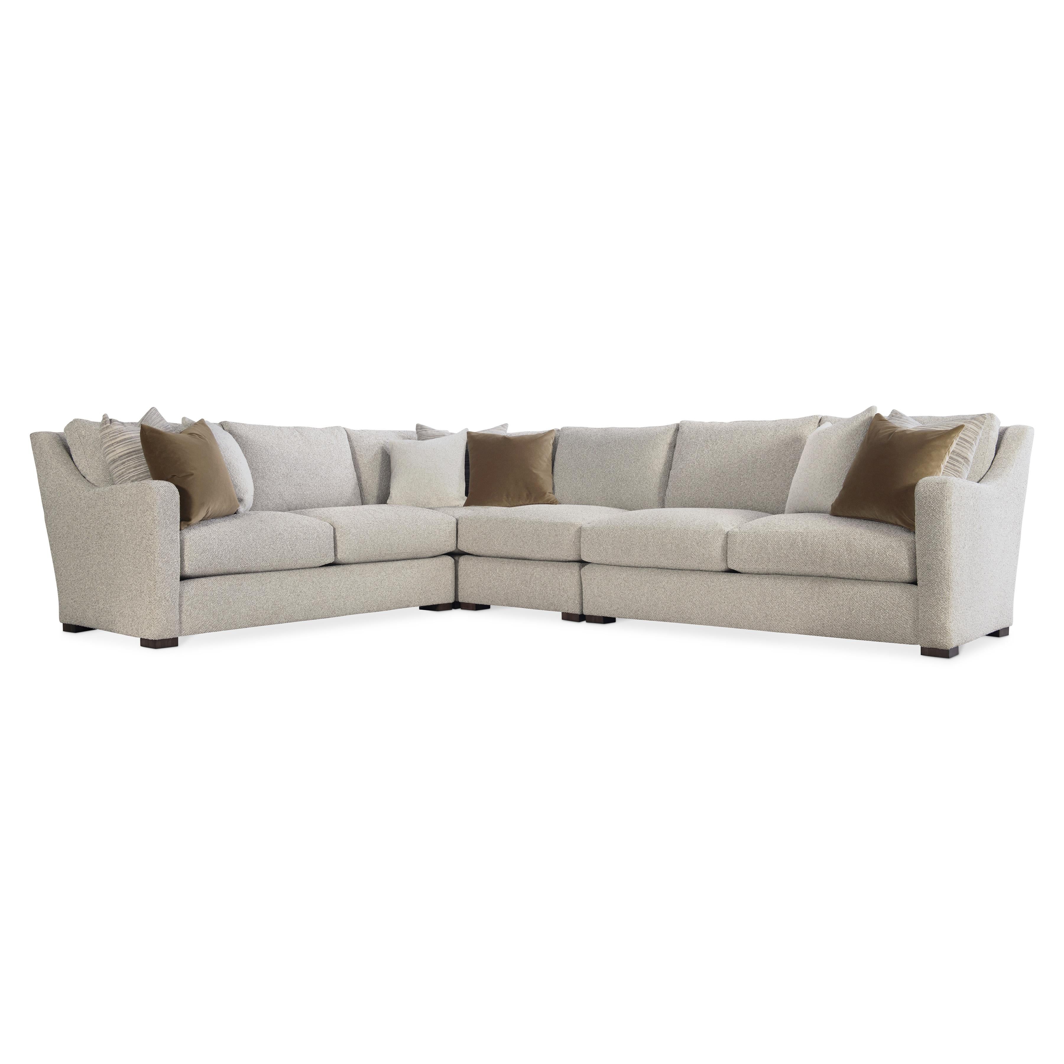 Ventura 4 Piece Fabric Sectional by Bernhardt