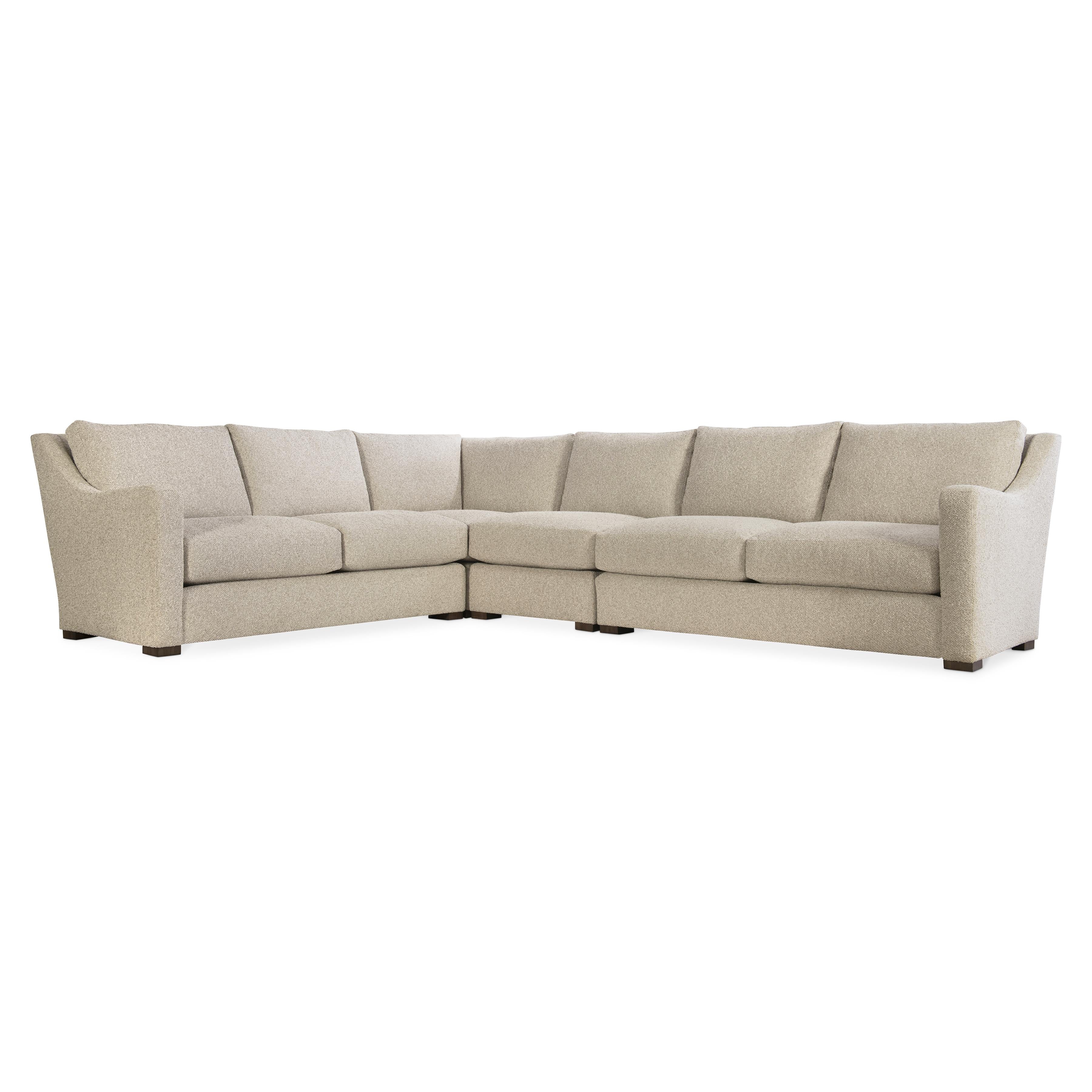 Ventura 4 Piece Fabric Sectional by Bernhardt