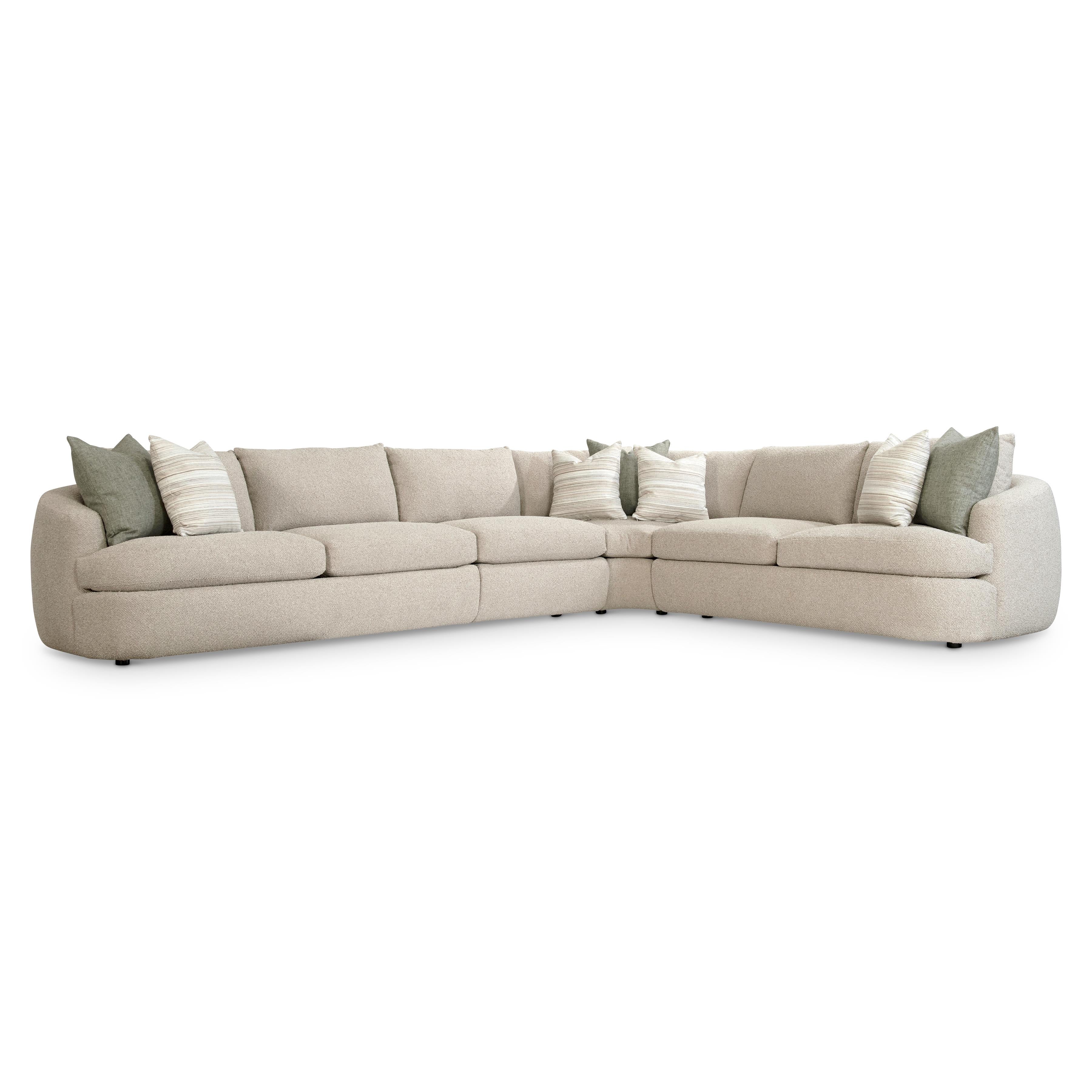 Jules Fabric 4 Piece Sectional by Bernhardt