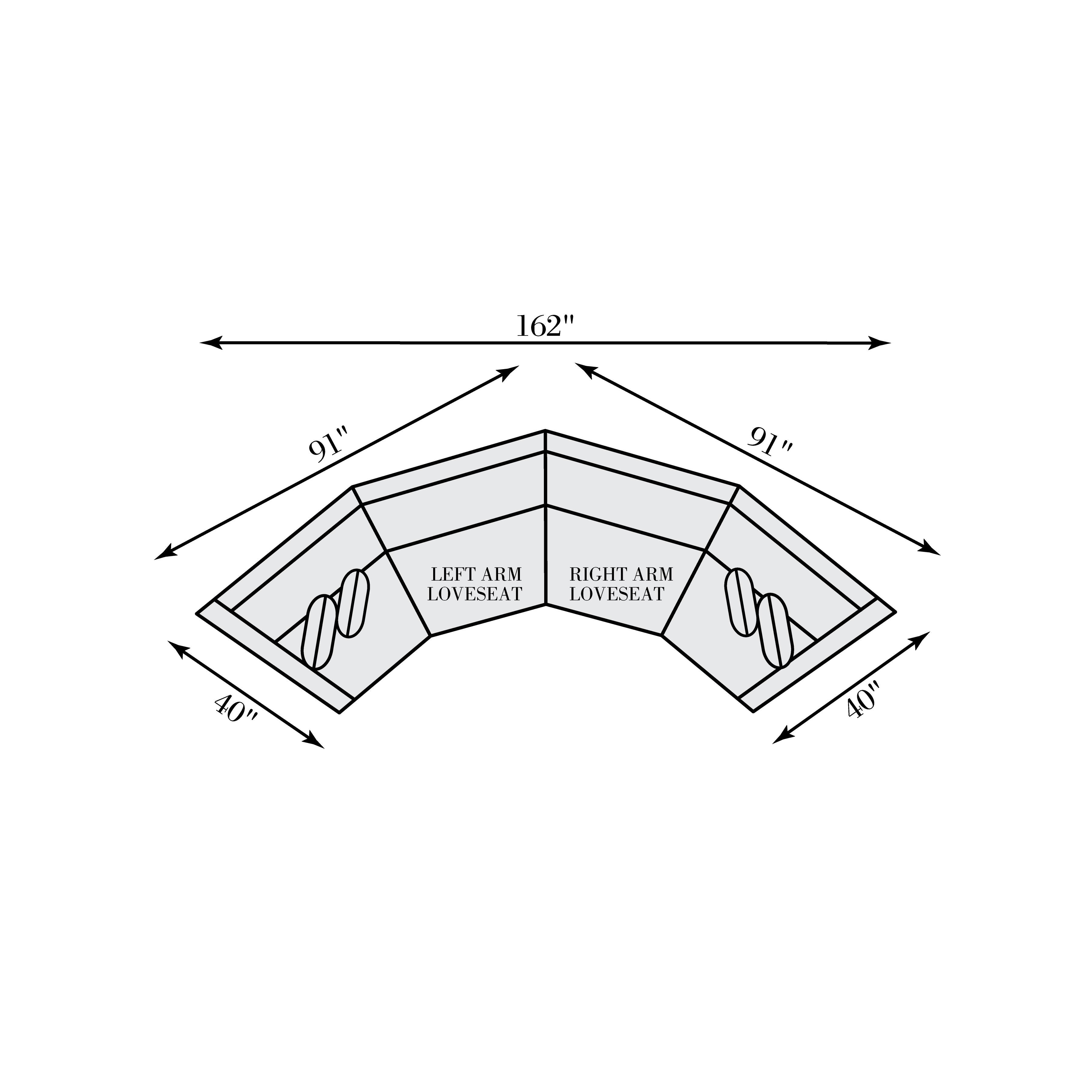 Soleil 2-Piece Fabric Sectional by Bernhardt
