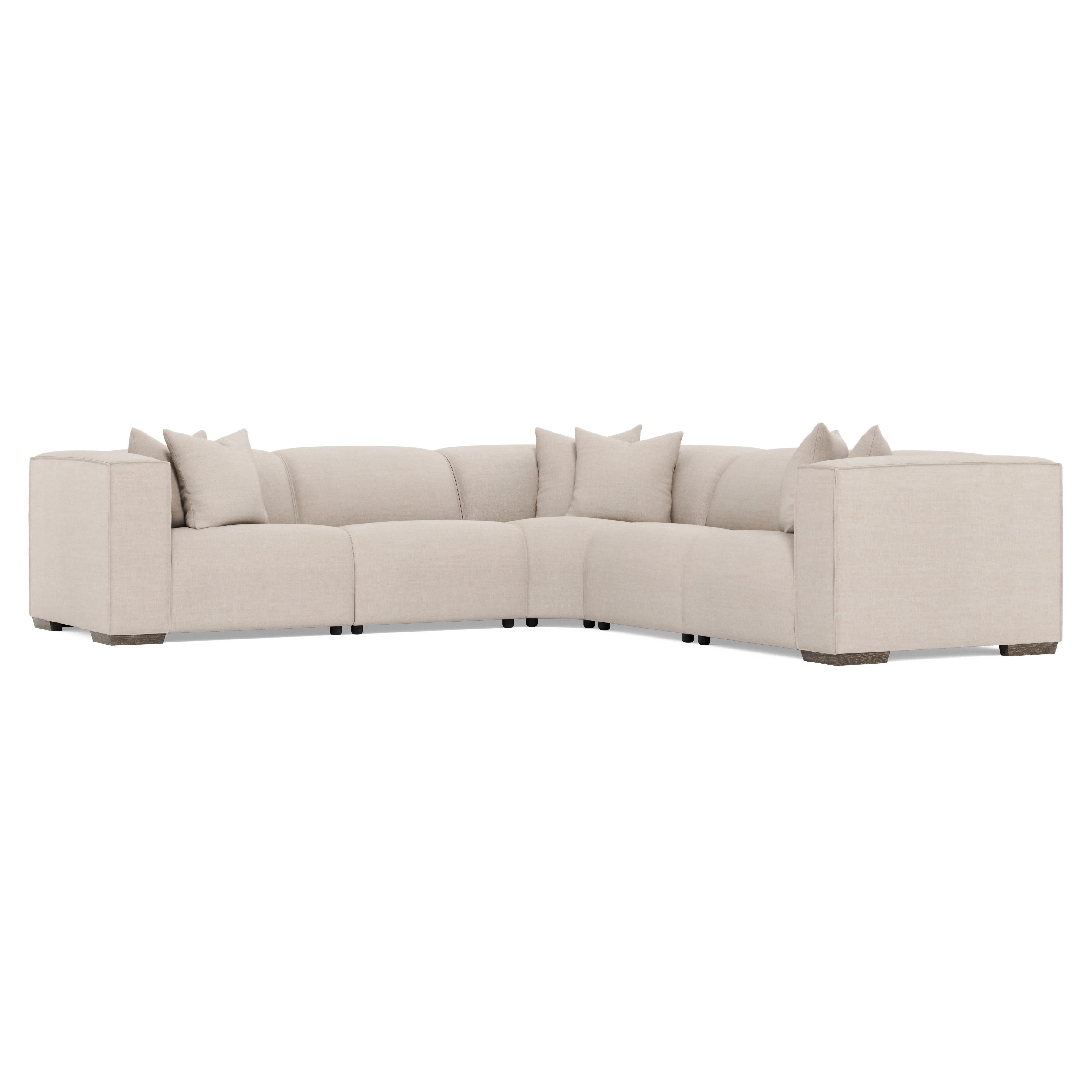 Bliss 5 Piece Fabric Power Motion Sectional by Bernhardt