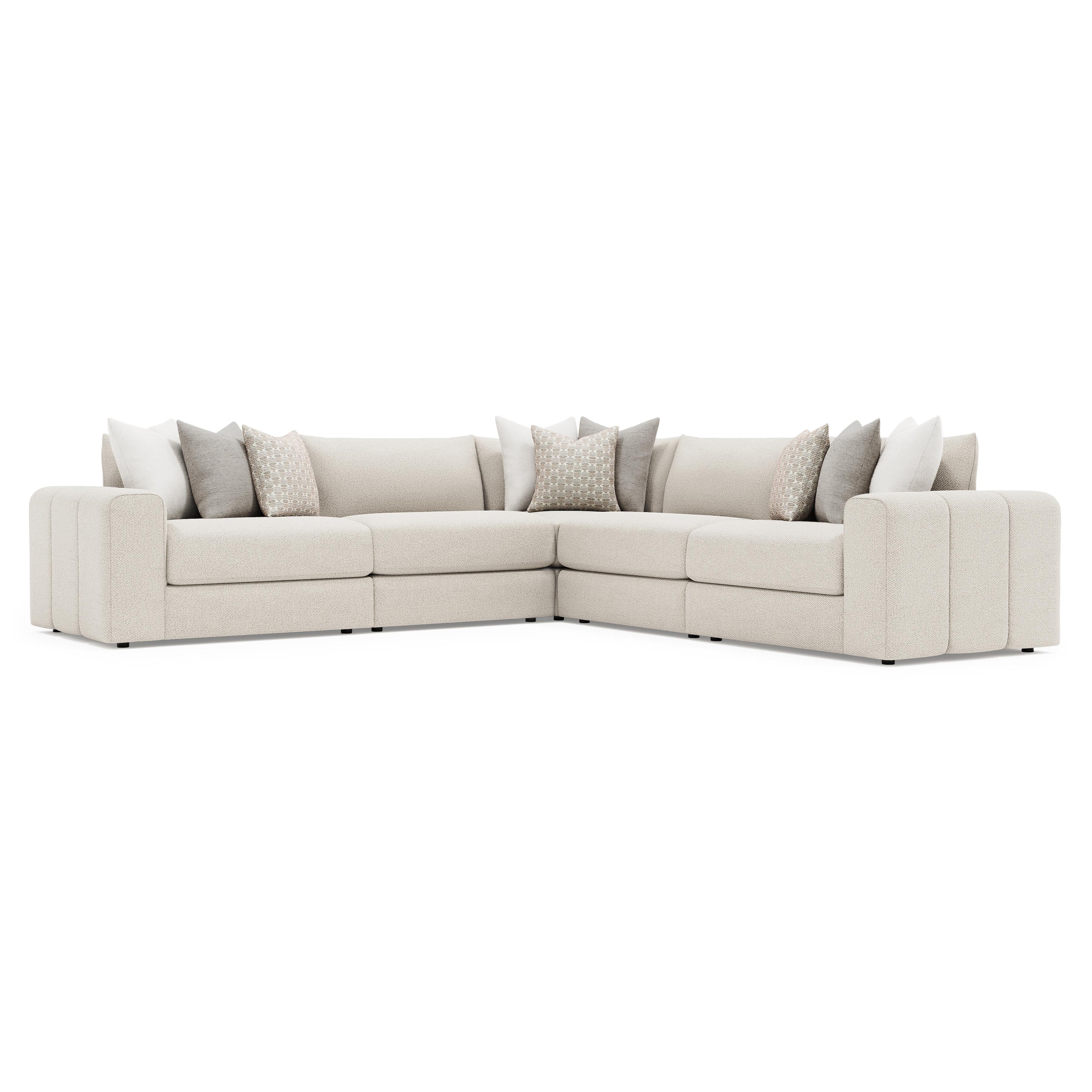 Vista 5-Piece Fabric Sectional by Bernhardt