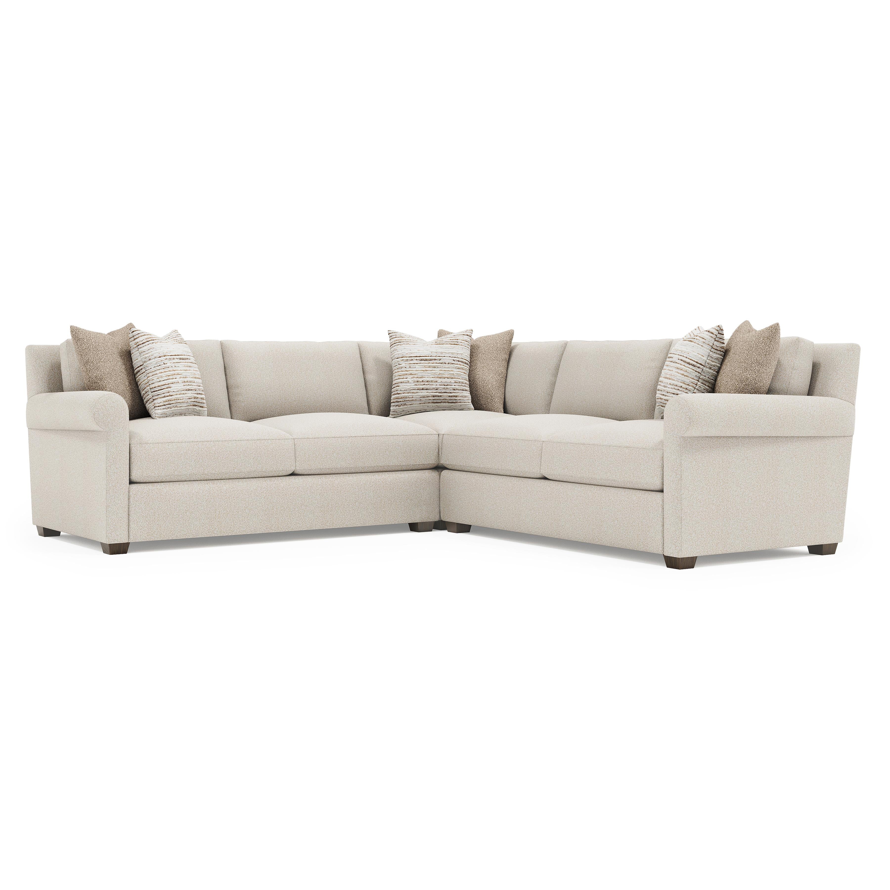 Barnes 3 Piece Fabric Sectional by Bernhardt