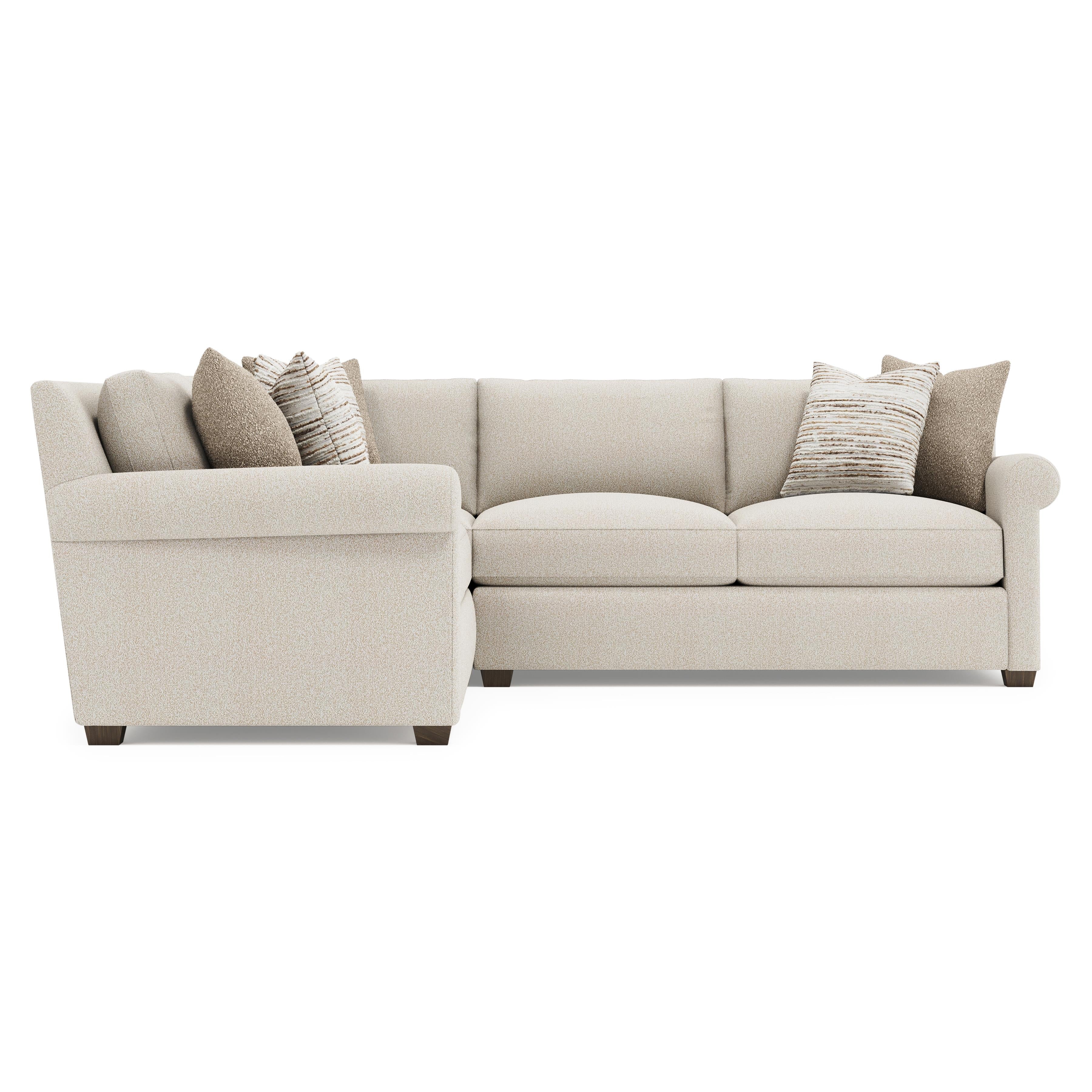 Barnes 3 Piece Fabric Sectional by Bernhardt