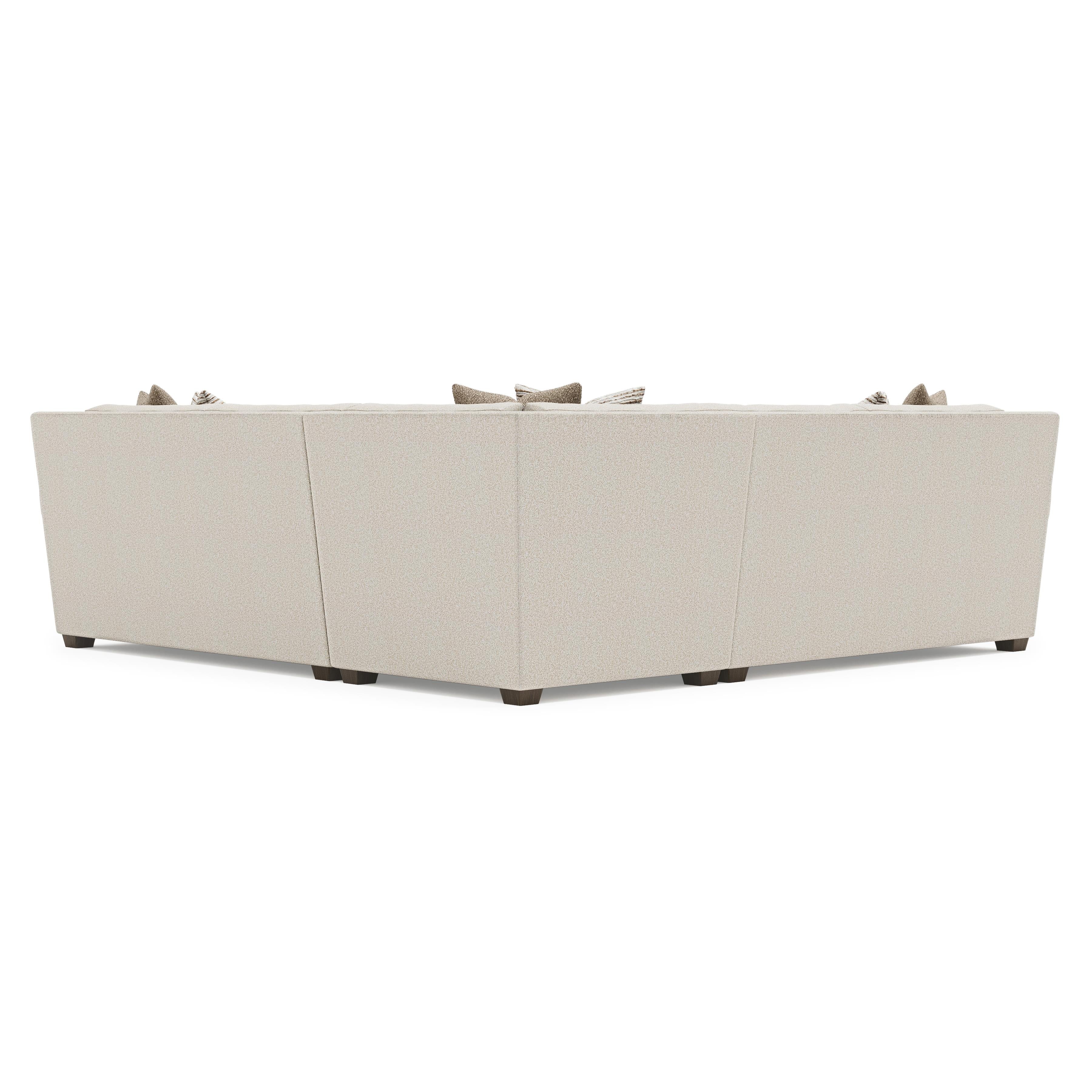 Barnes 3 Piece Fabric Sectional by Bernhardt