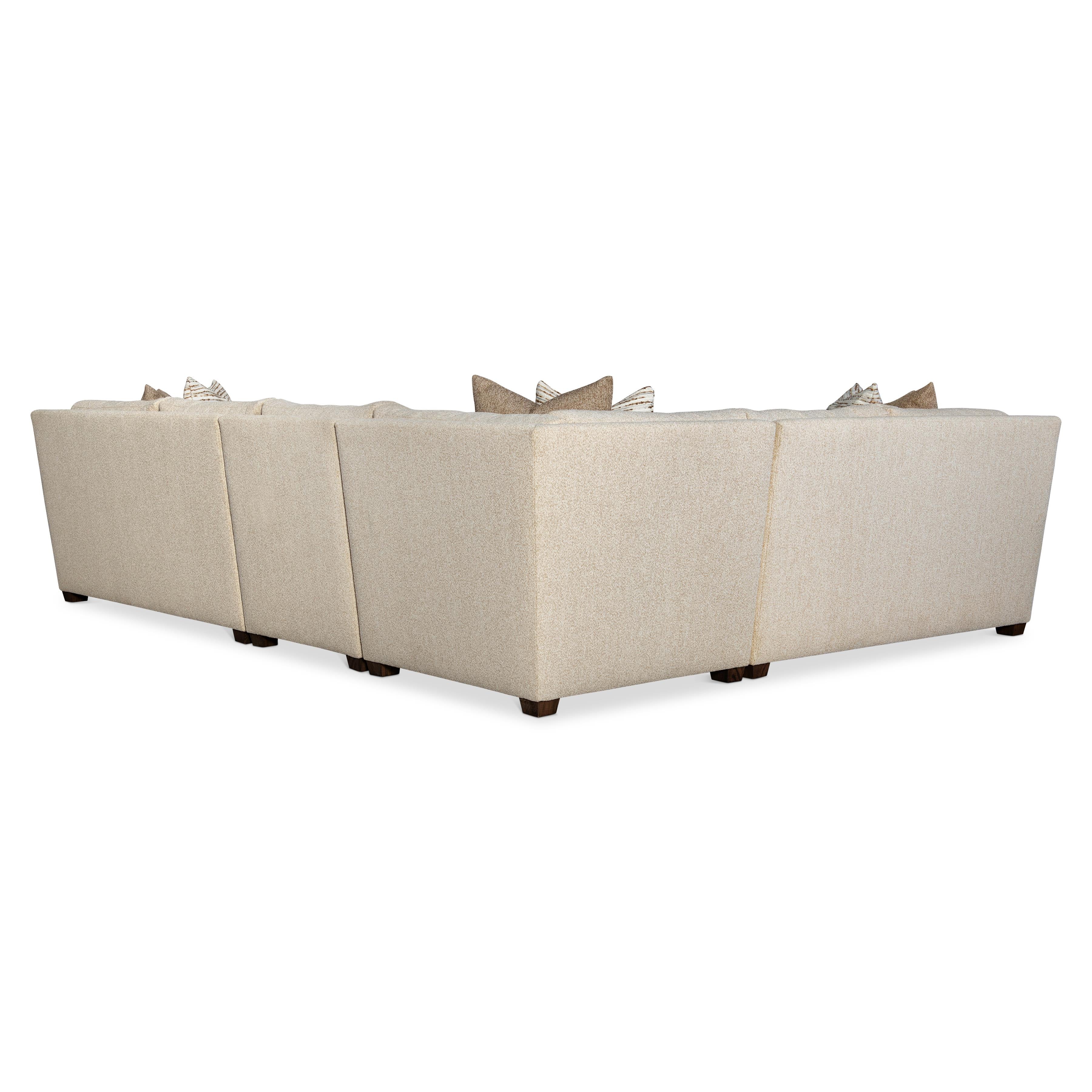 Barnes 4-Piece Fabric Sectional by Bernhardt