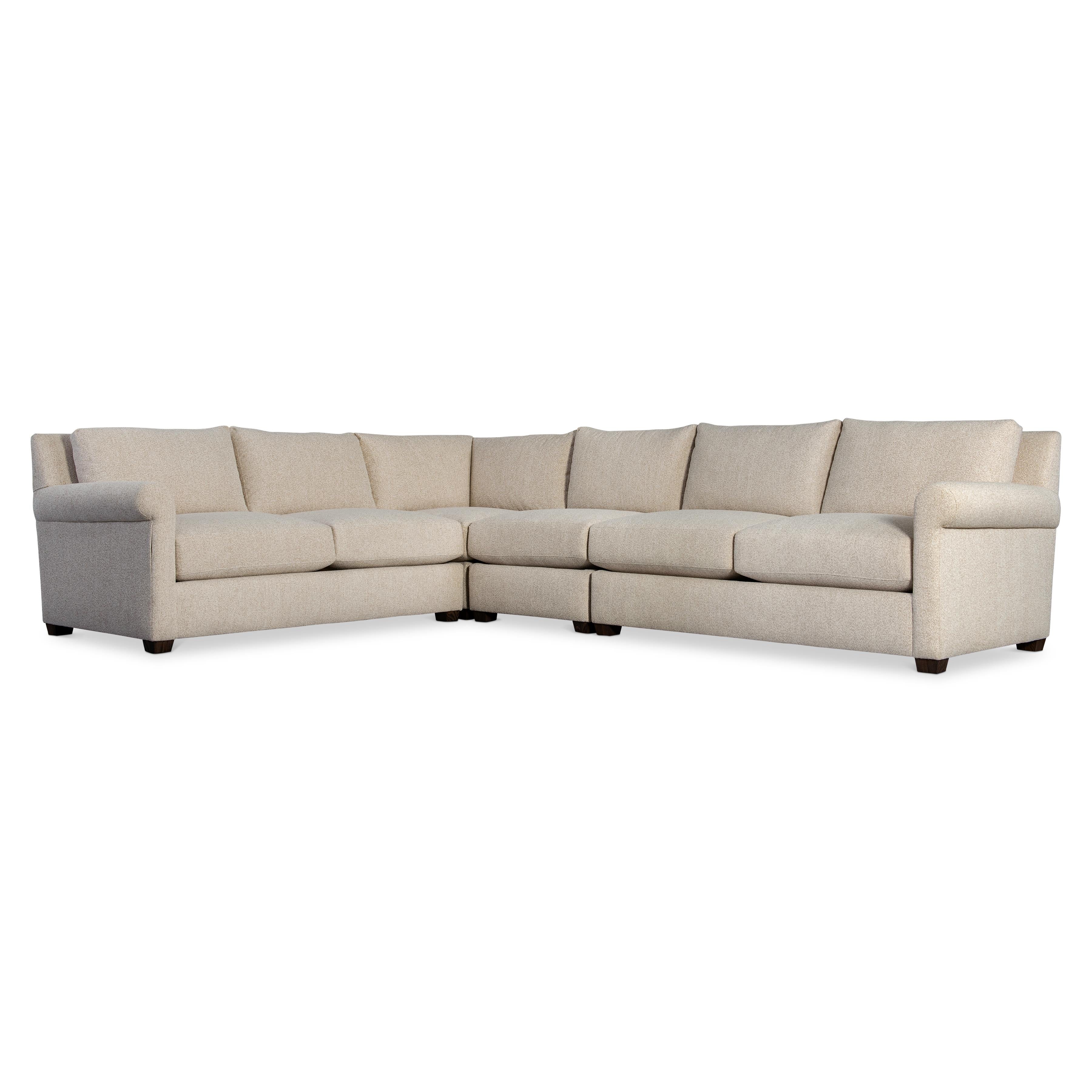 Barnes 4-Piece Fabric Sectional by Bernhardt