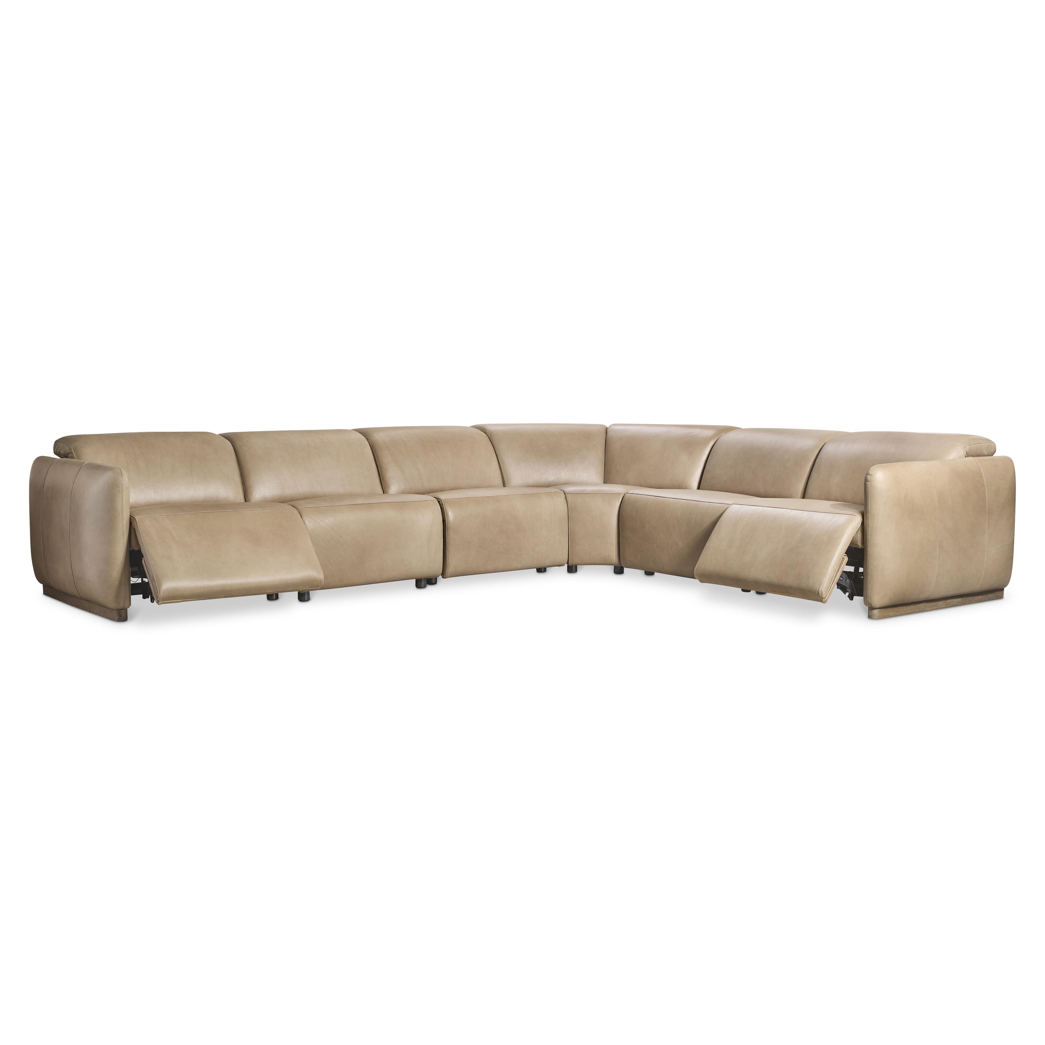 Alta 6-Piece Leather Power Motion Sectional by Bernhardt