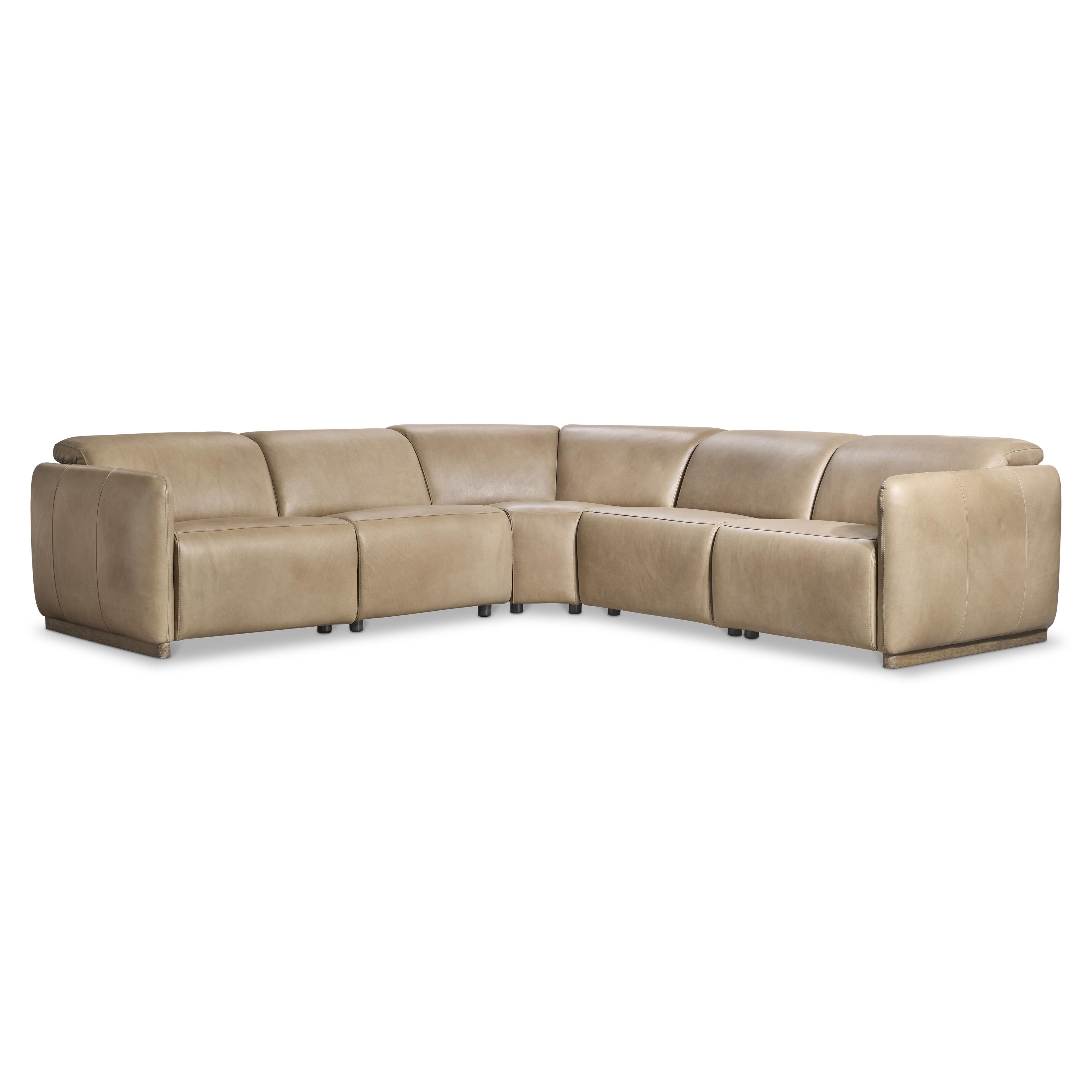 Alta 5-Piece Leather Power Motion Sectional by Bernhardt