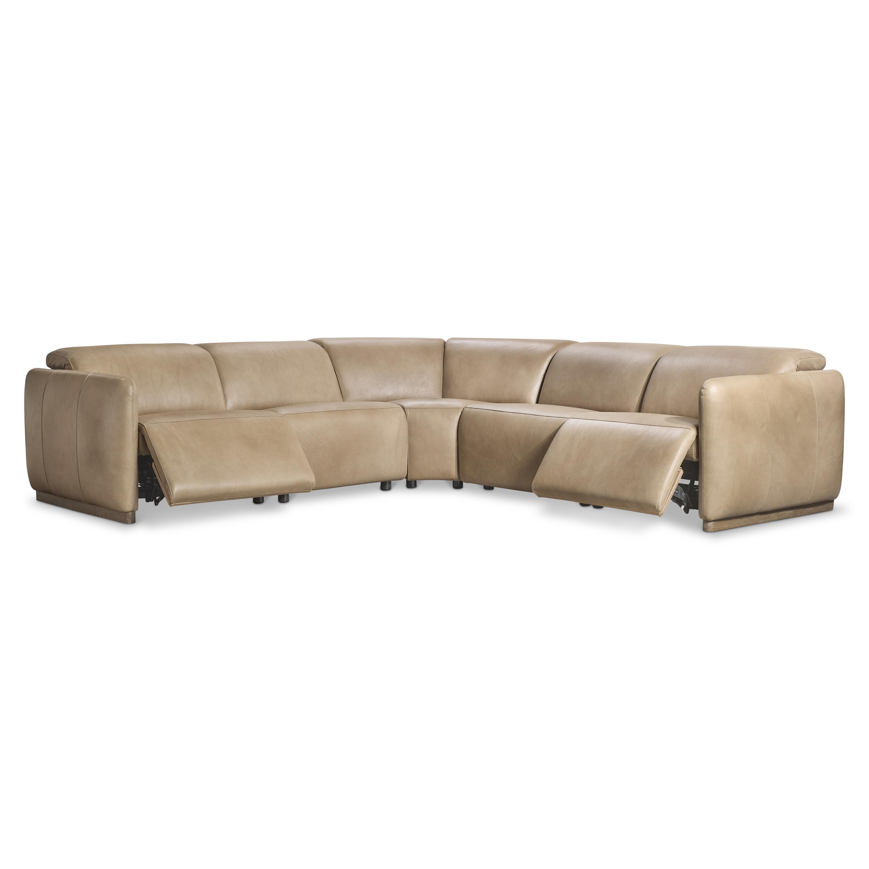 Alta 5-Piece Leather Power Motion Sectional by Bernhardt