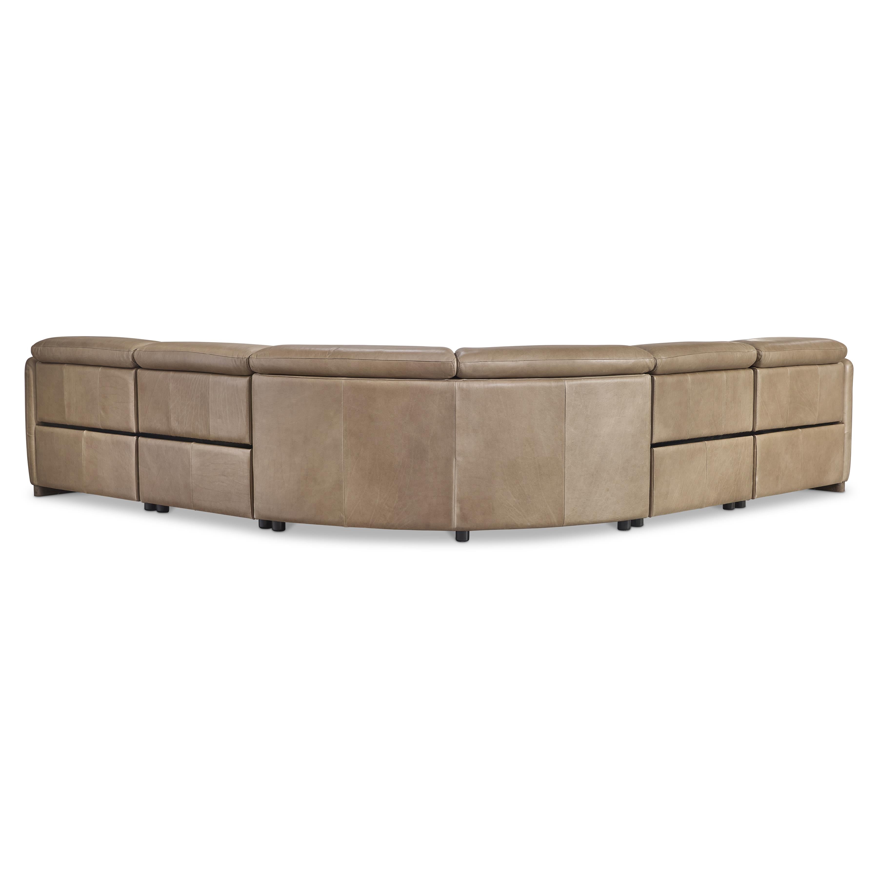 Alta 5-Piece Leather Power Motion Sectional by Bernhardt
