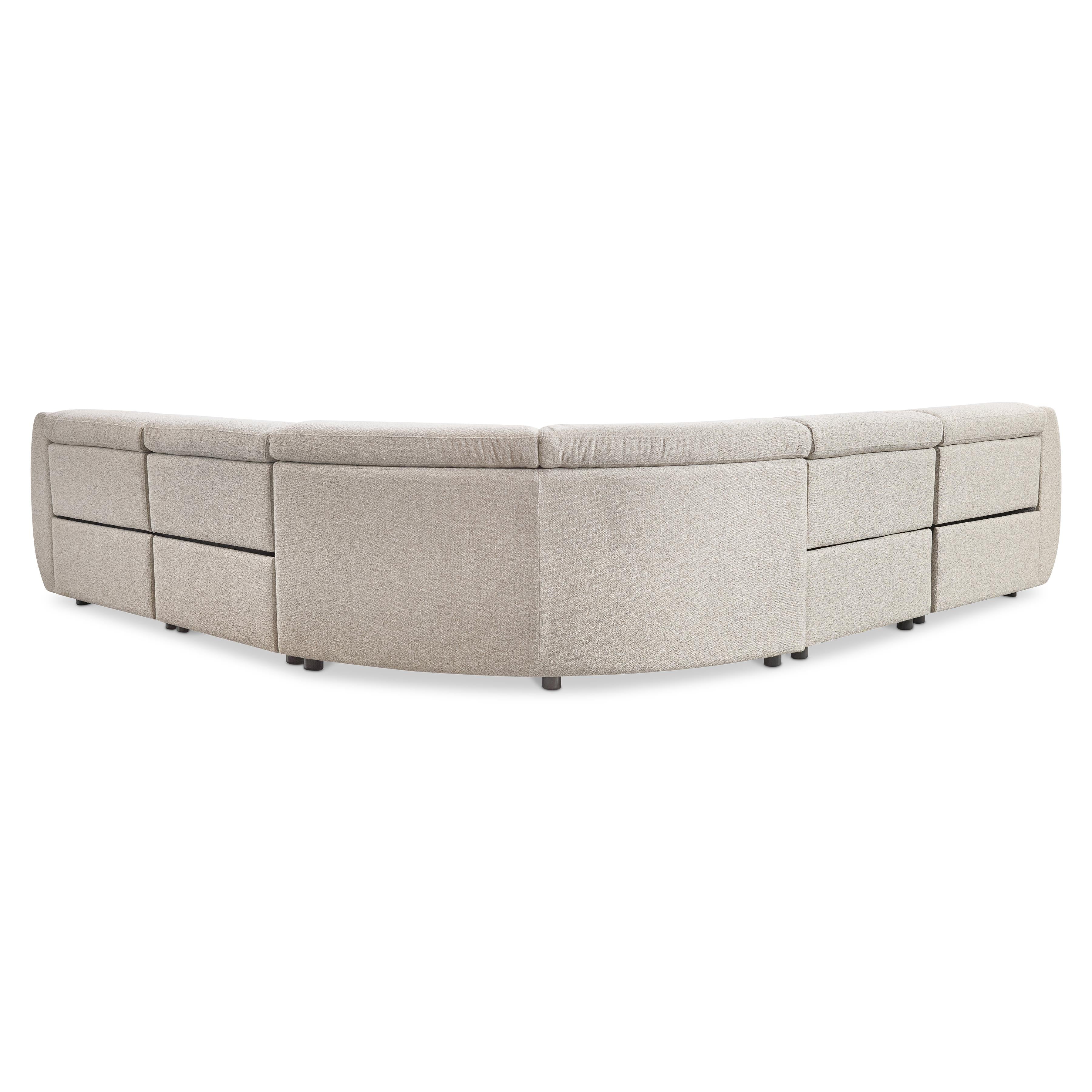 Avignon 5-Piece Fabric Power Motion Sectional by Bernhardt