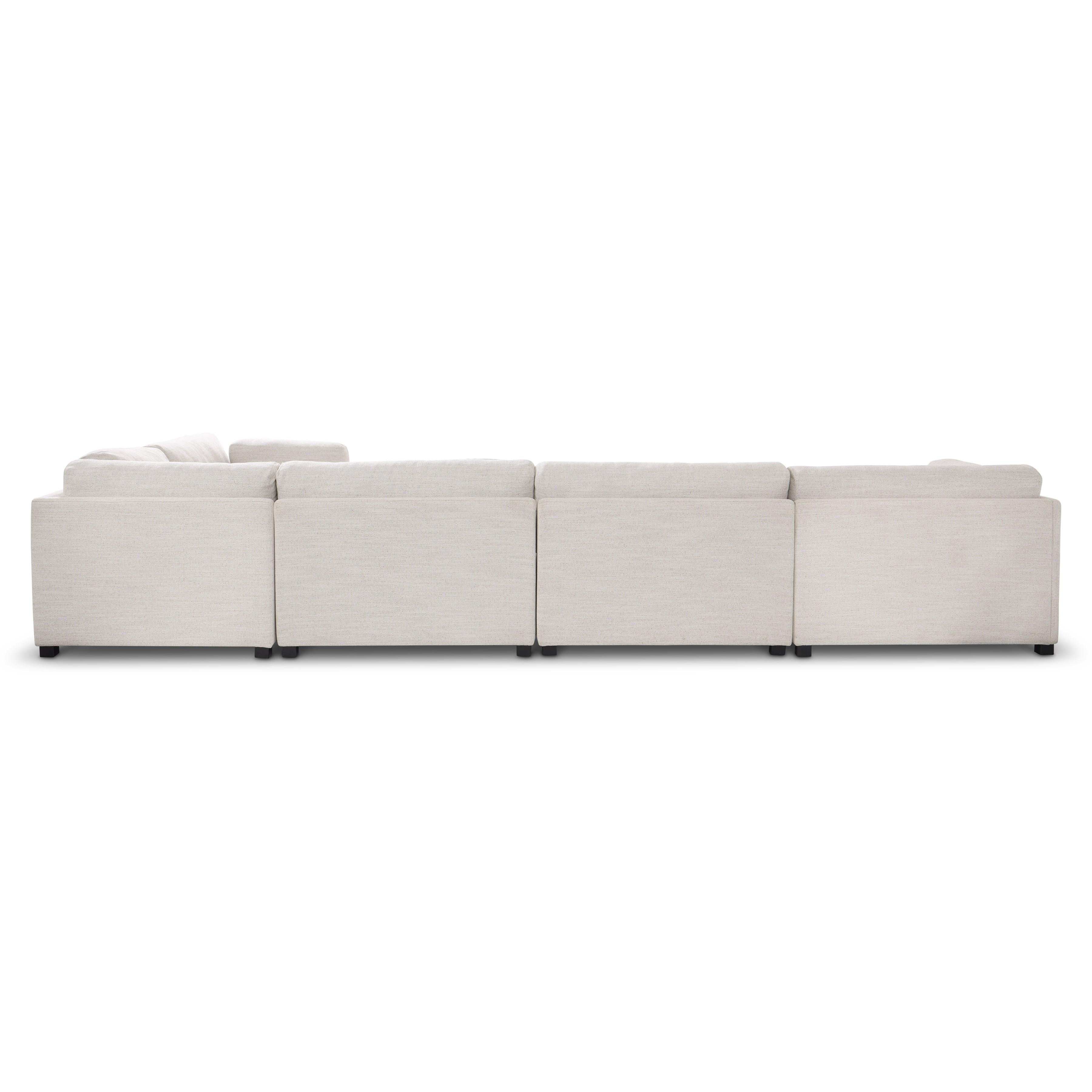 Parker 5-Piece Left Facing Fabric Sectional by Bernhardt