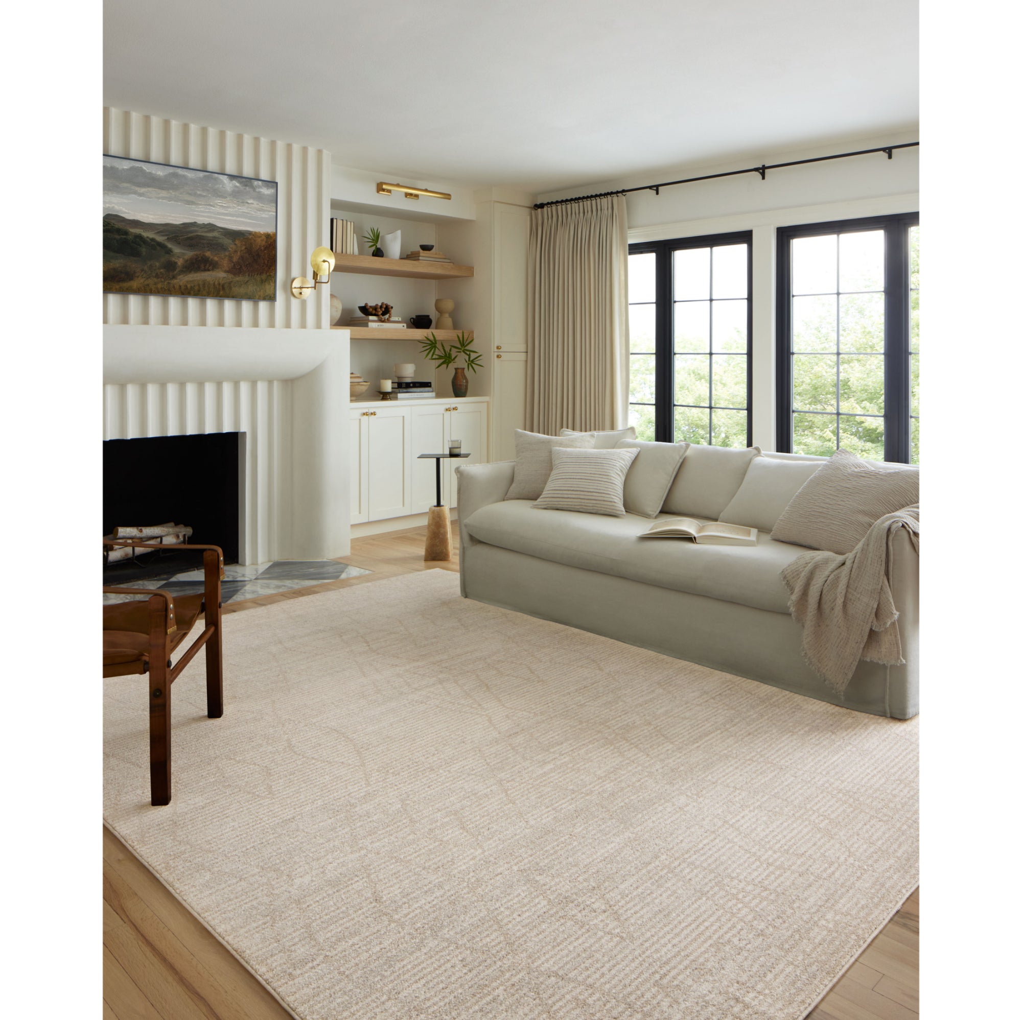 Loloi Kamala Natural/Mist Rug