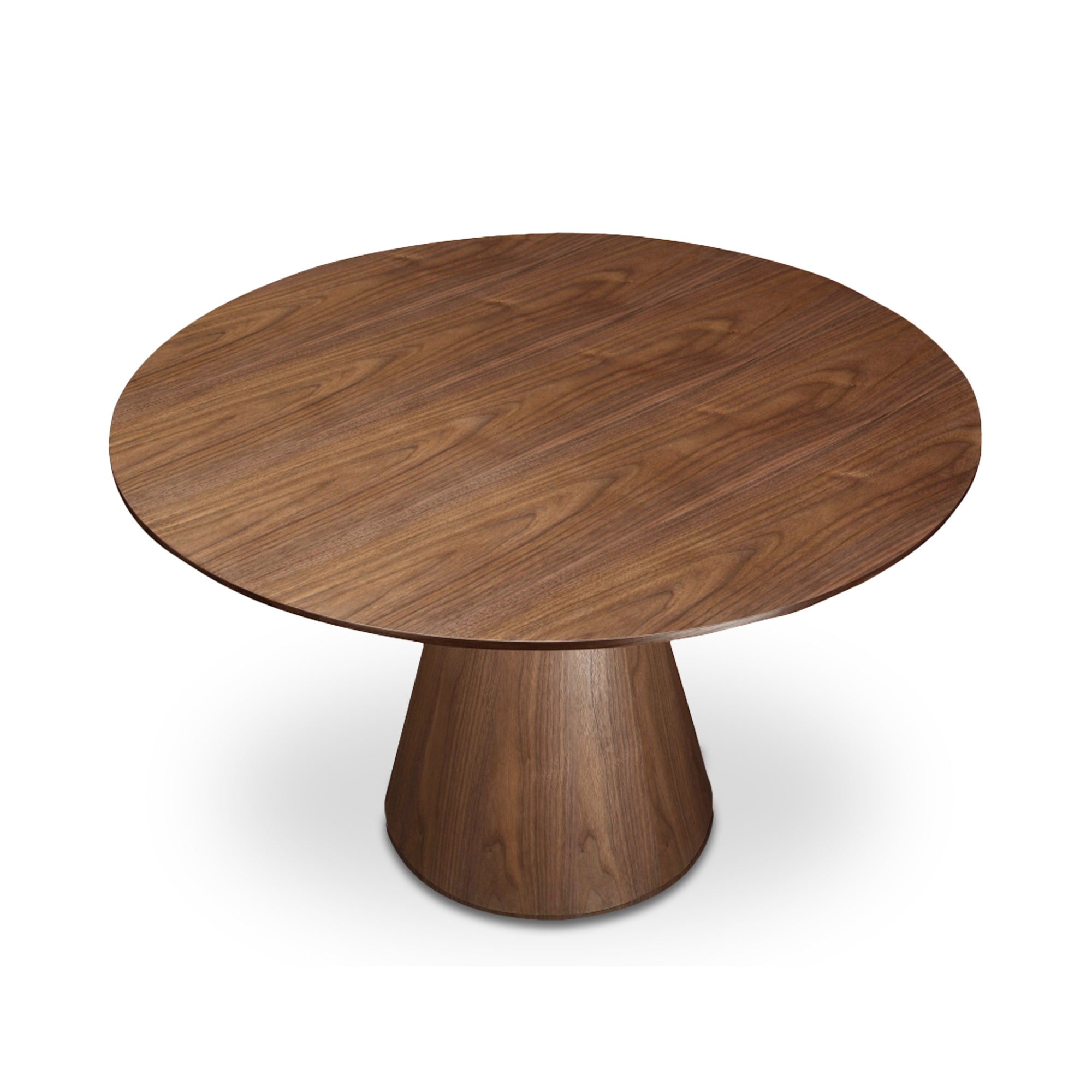 Moe's Otago Dining Table Round Walnut Moe's Otago Dining Table Round Walnut