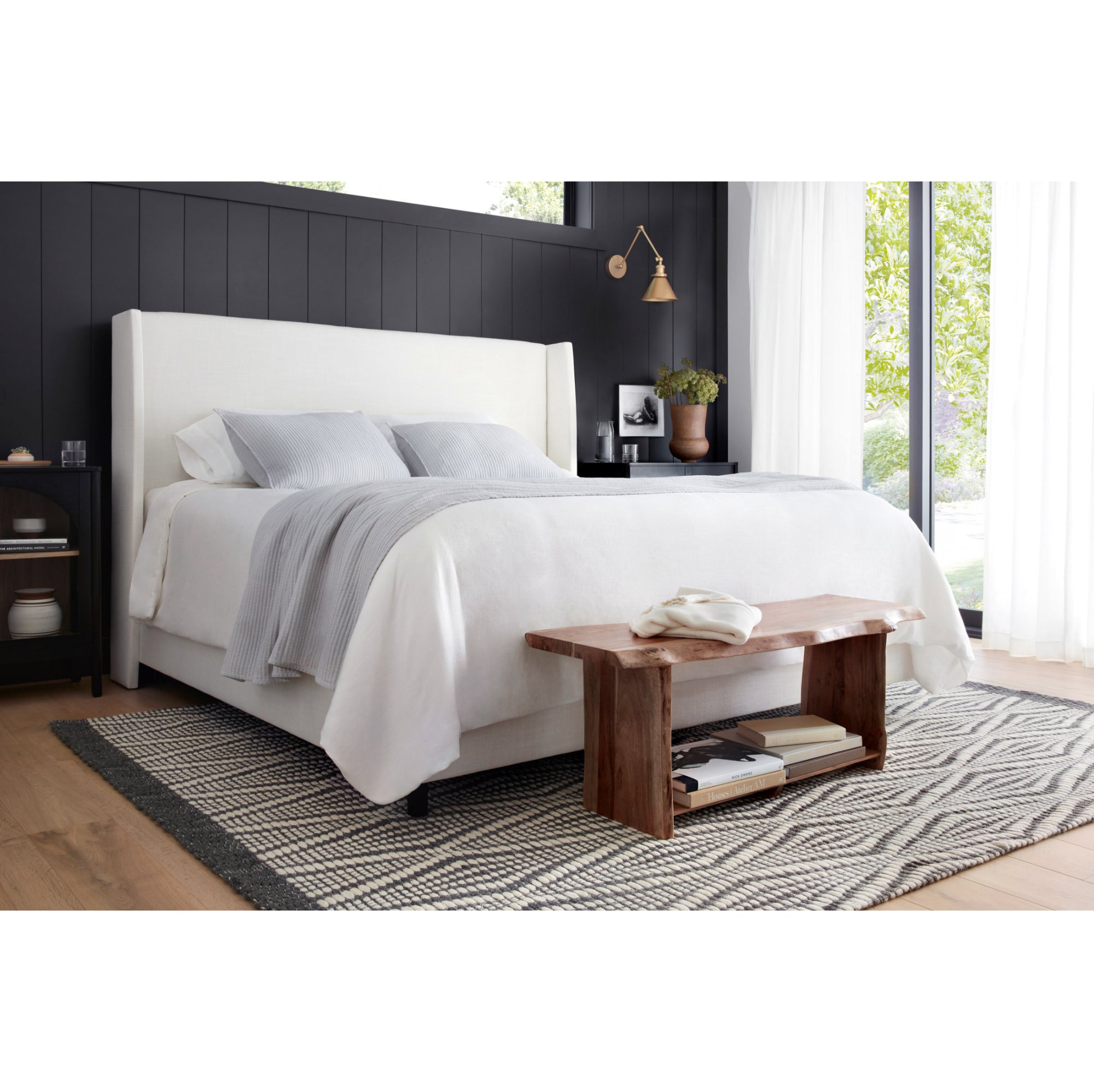 Loloi Kenzie Ivory/Charcoal Rug