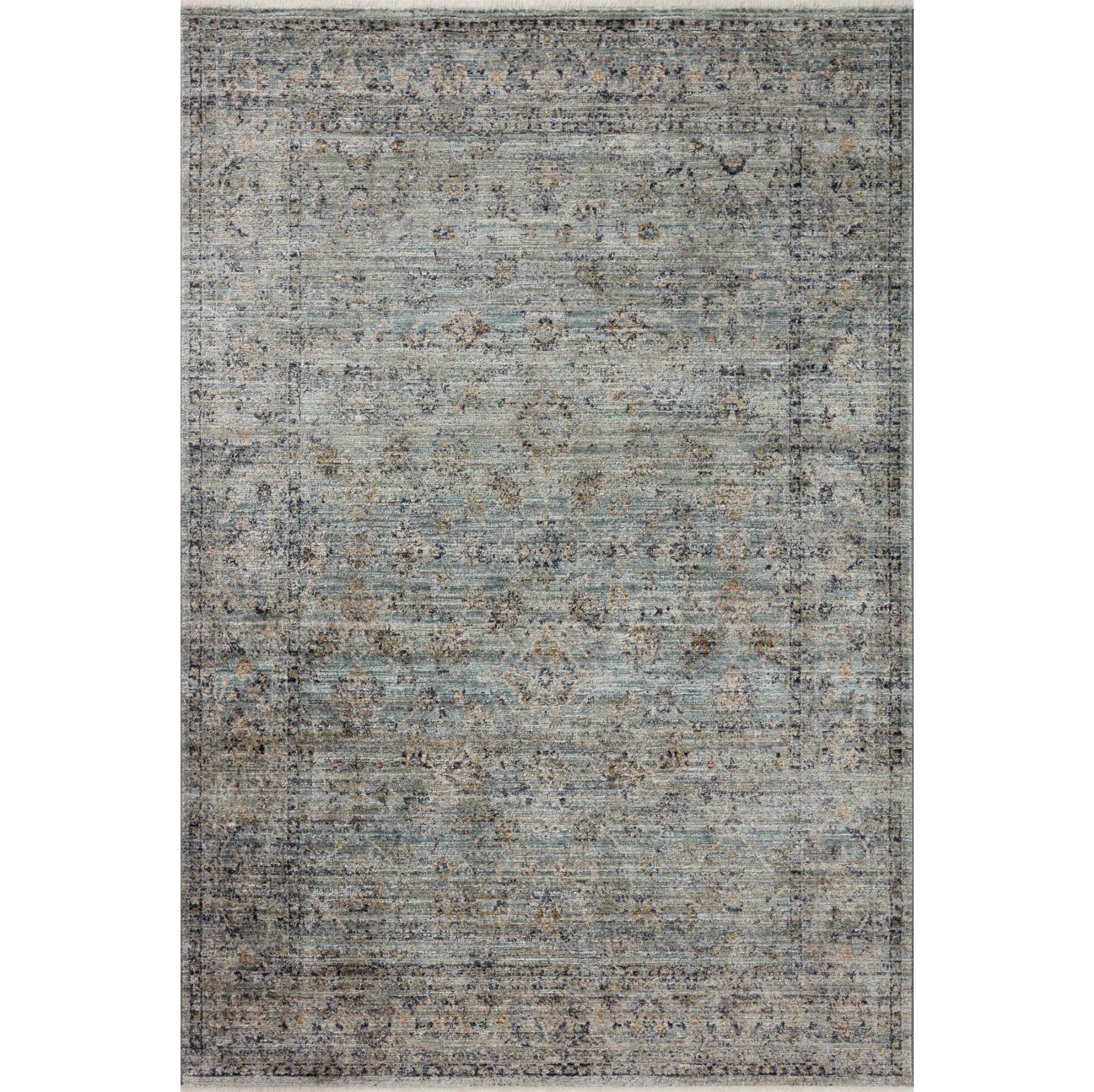 Jean Stoffer x Loloi Katherine Ocean/Gold Rug