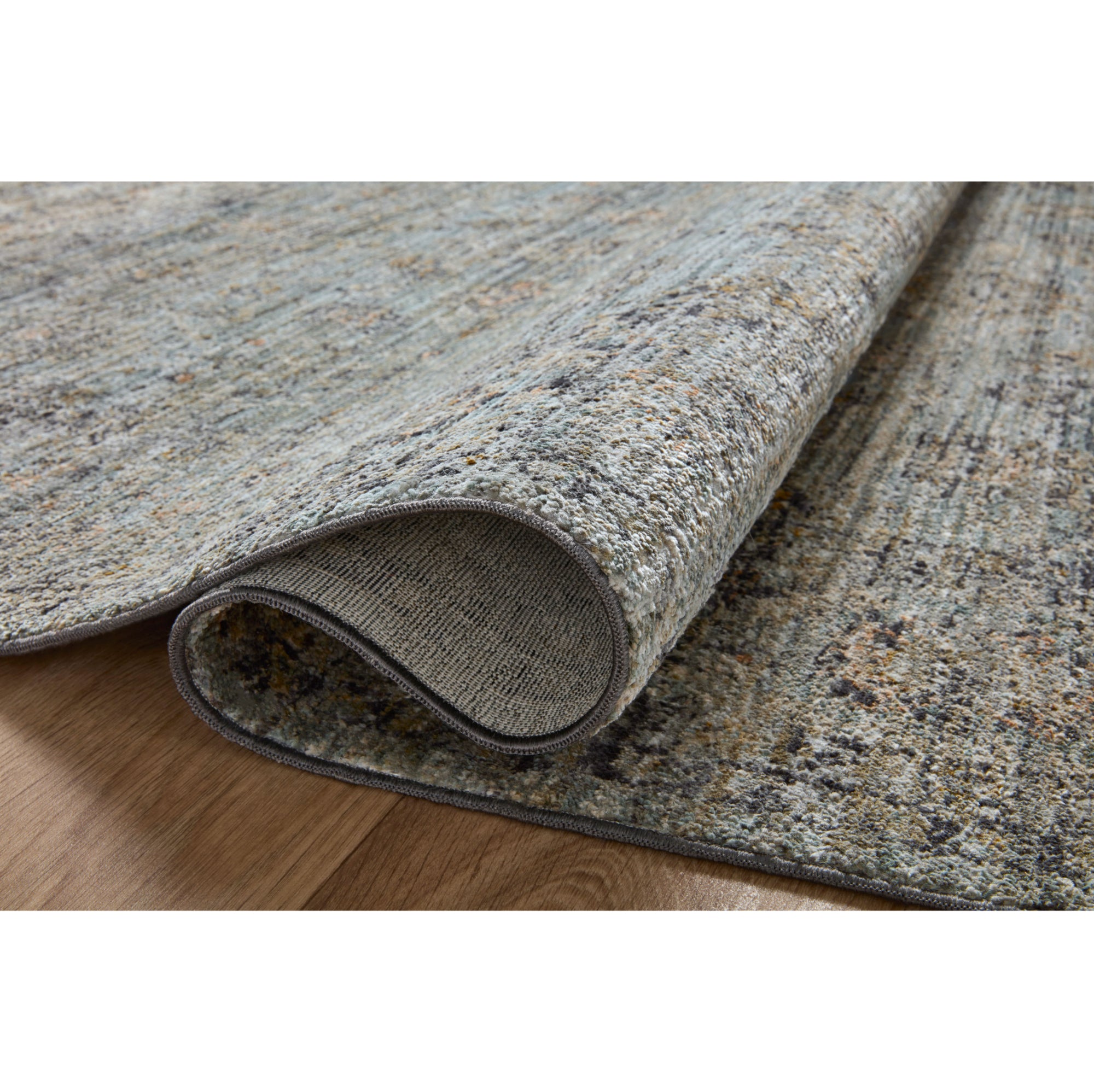 Jean Stoffer x Loloi Katherine Ocean/Gold Rug