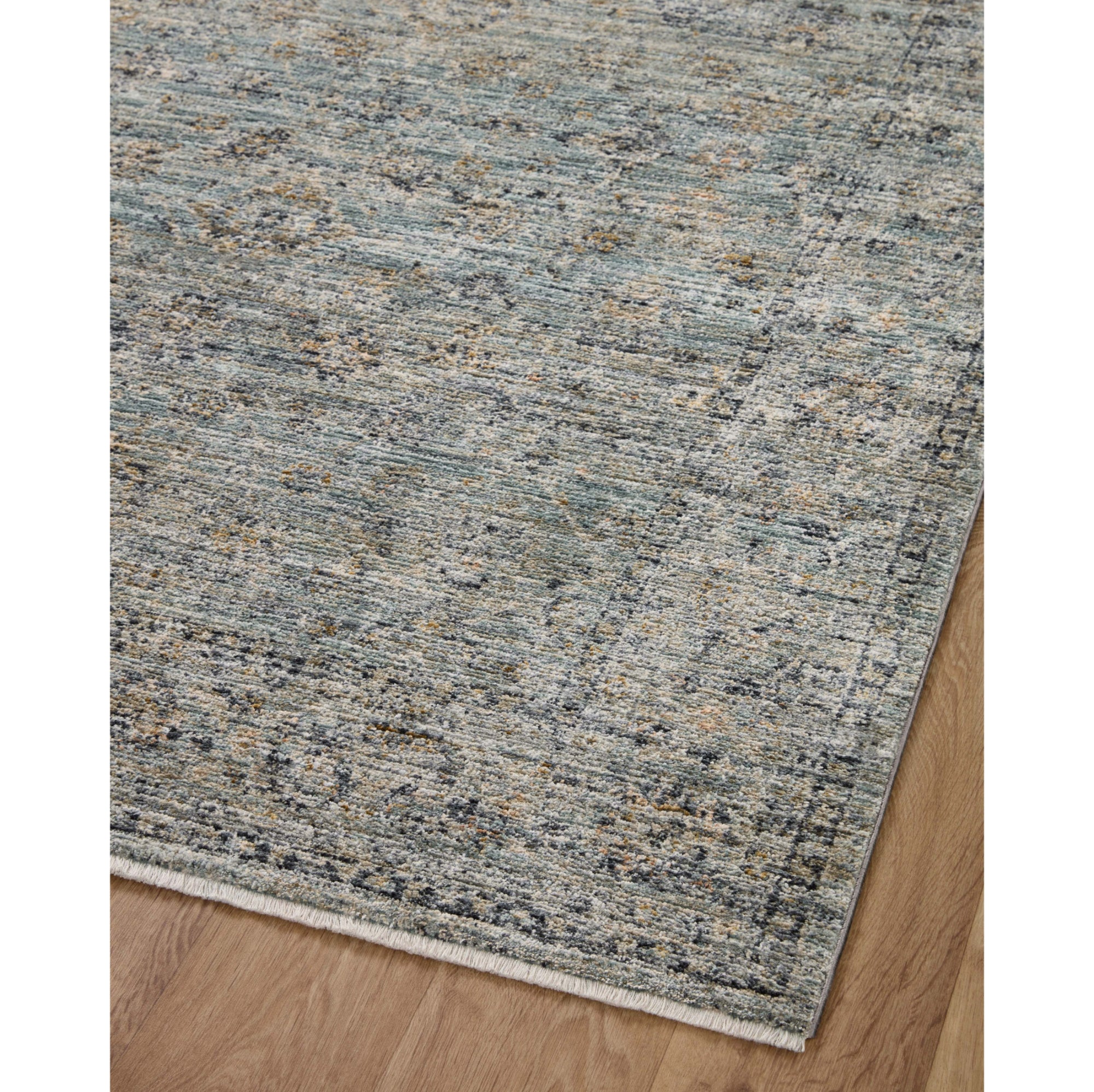 Jean Stoffer x Loloi Katherine Ocean/Gold Rug