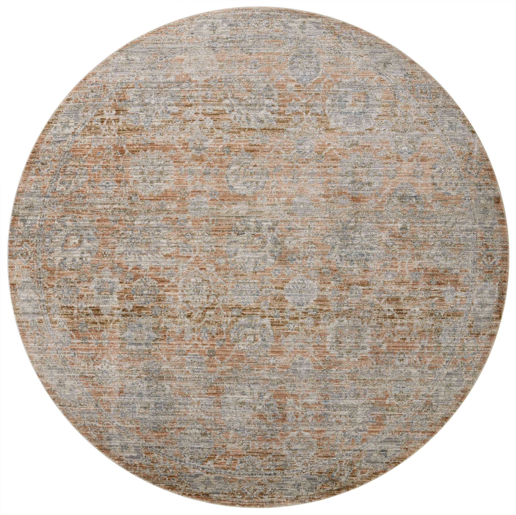 Jean Stoffer x Loloi Katherine Terracotta/Smoke Rug