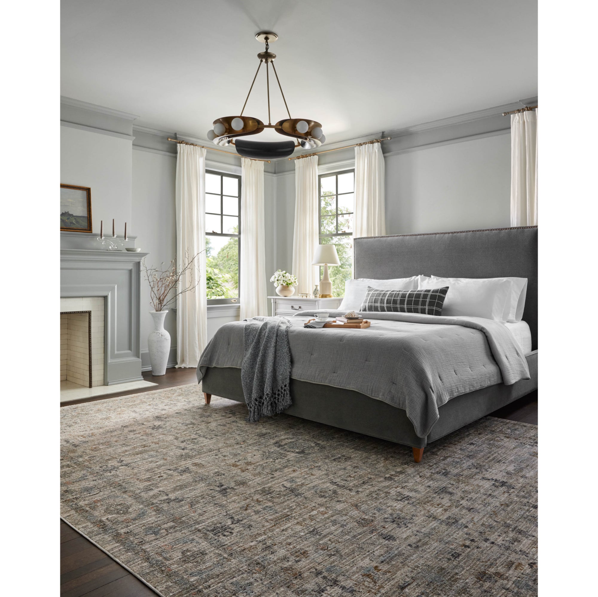 Jean Stoffer x Loloi Katherine Beige/Mist Rug