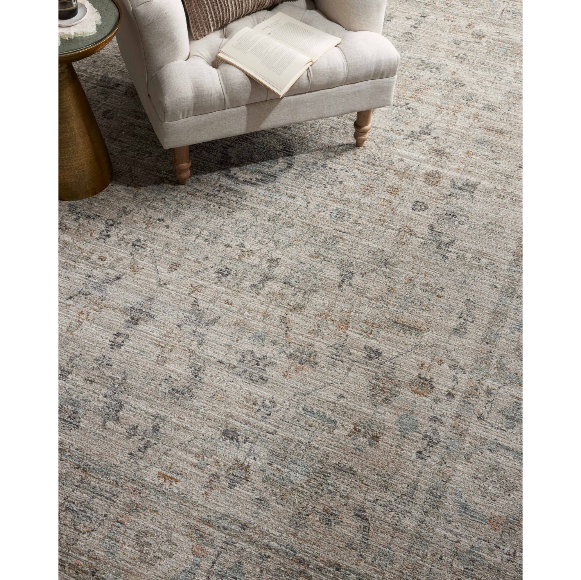 Jean Stoffer x Loloi Katherine Beige/Mist Rug