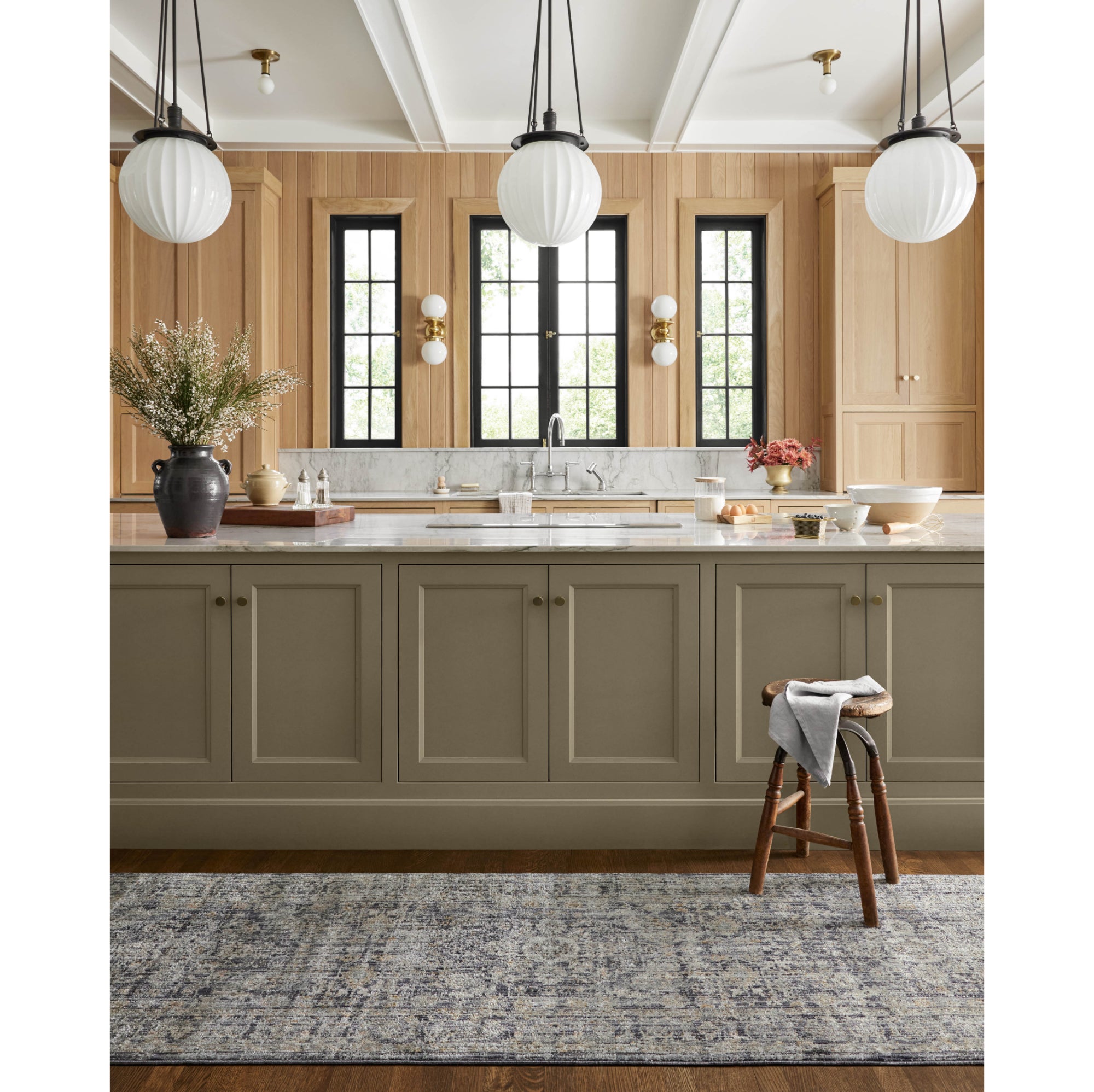 Jean Stoffer x Loloi Katherine Midnight/Tobacco Rug